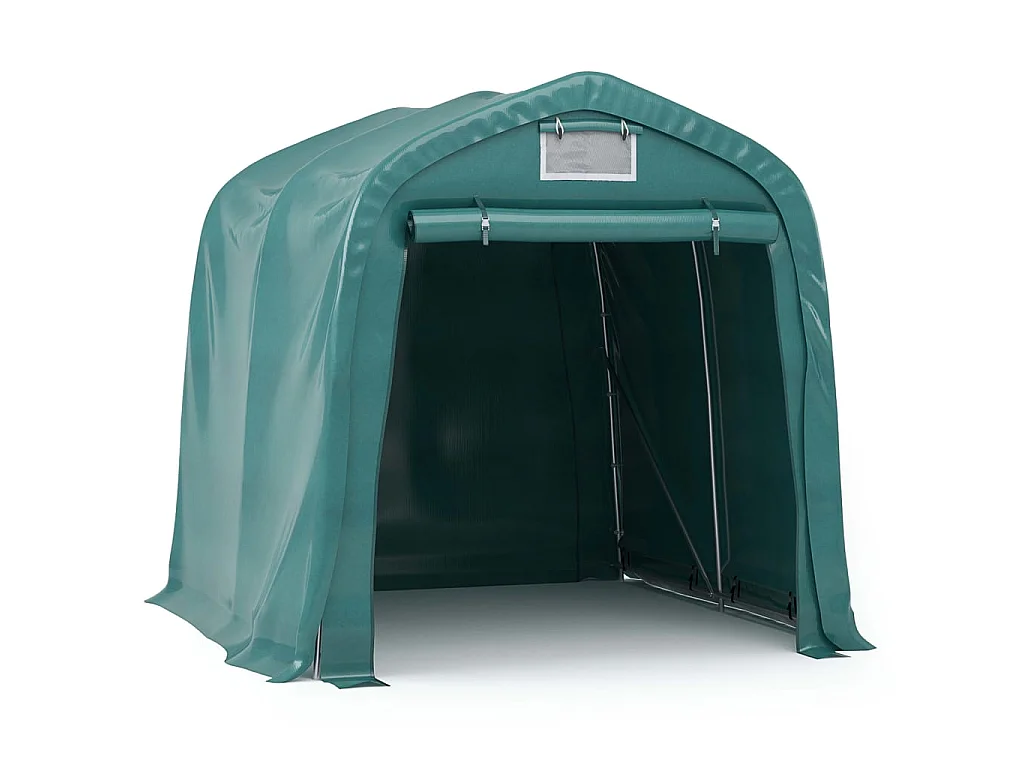 Tente de garage PVC 1,6x2,4 m Vert WVGQ6478