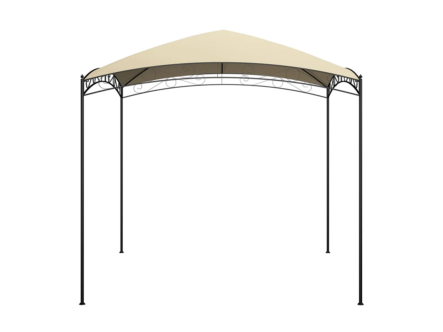 Tonnelle 3x3x2,65 m Crème 180 g/m² WVGQ2967