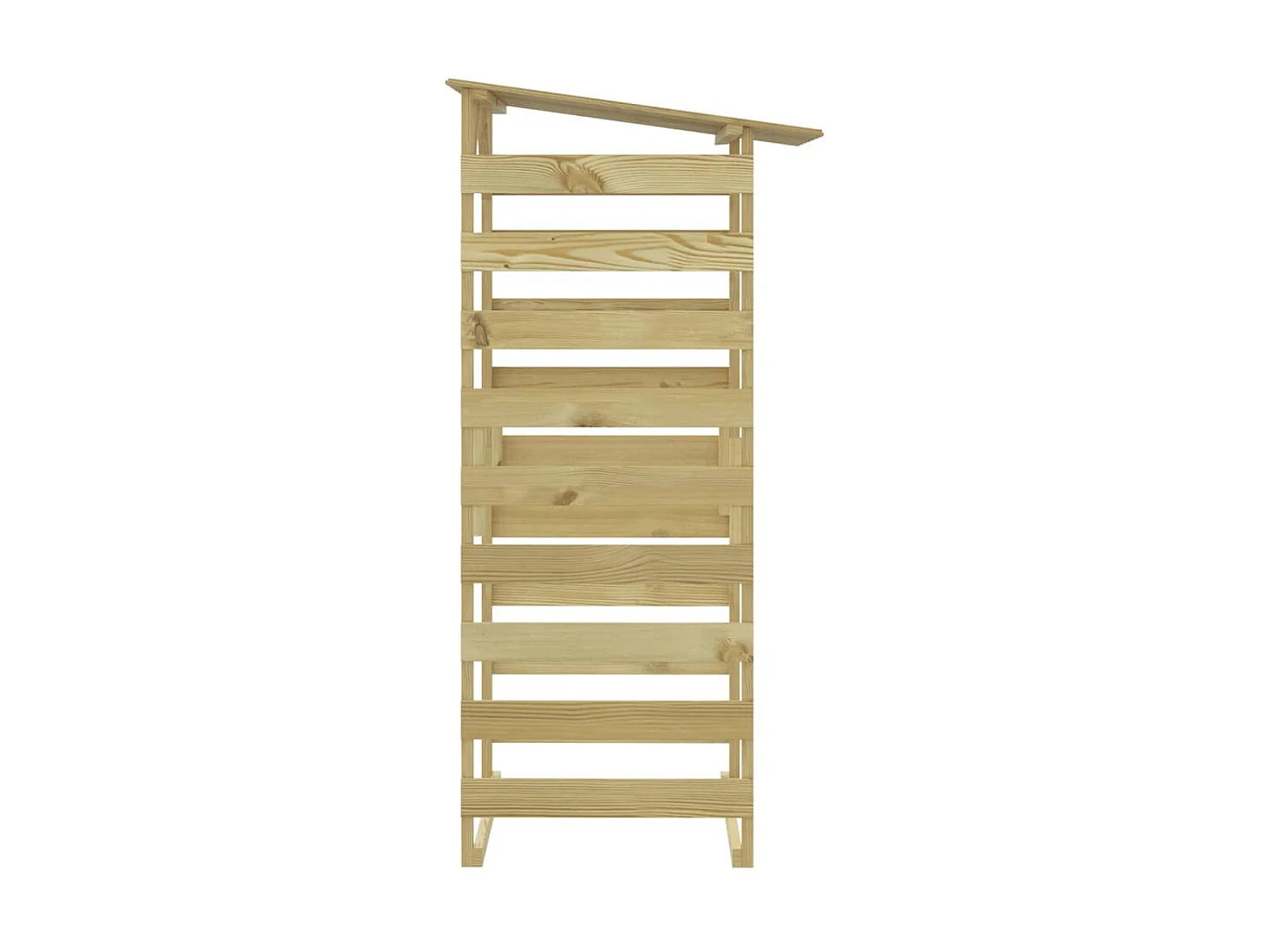 Pergola avec toit 100x90x200 cm Bois de pin imprégné WVGQ7780