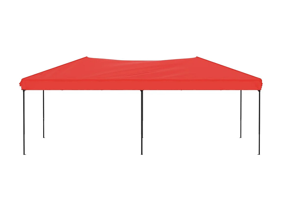 Tenda para festas dobrável 3x6 m vermelho PT176364