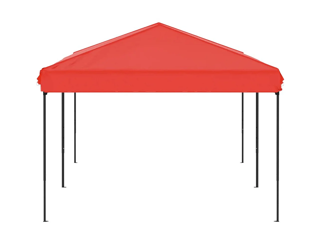 Tenda para festas dobrável 3x6 m vermelho PT176364