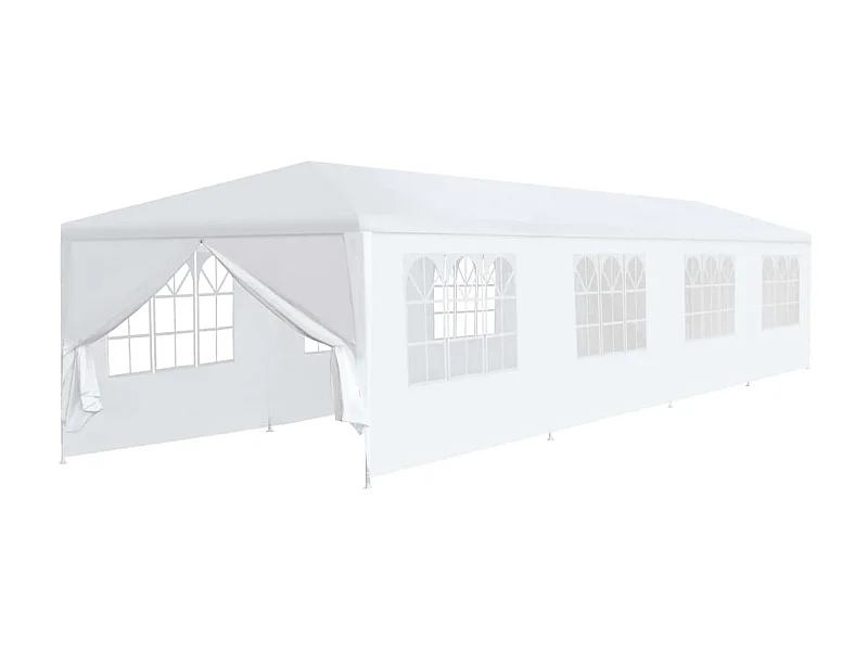 Tonnelle 3 x 12 m Blanc WVGQ4290