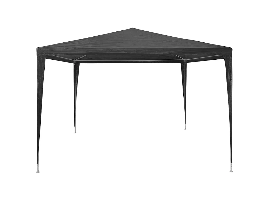 Partytent 3x3 m PE antraciet NL620629
