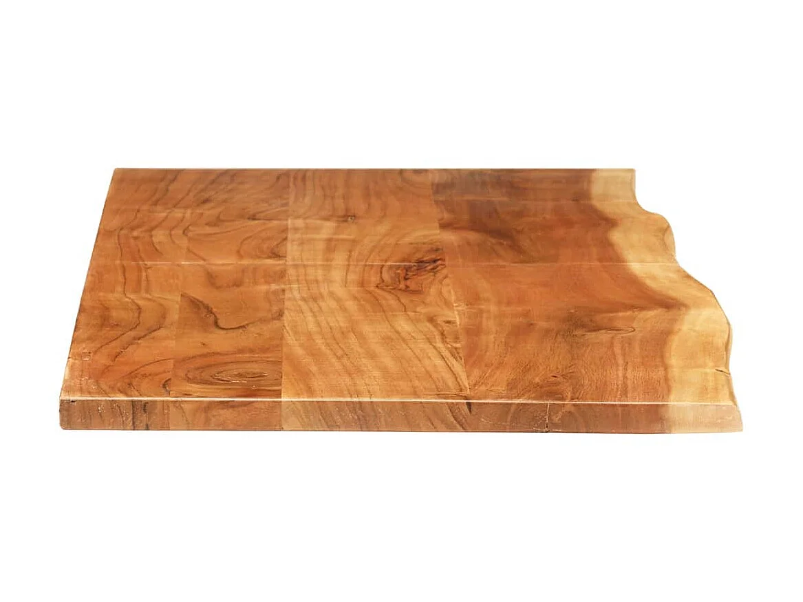 Tampo p/ móvel toucador WC 140x52x2,5 cm madeira acácia maciça PT189513