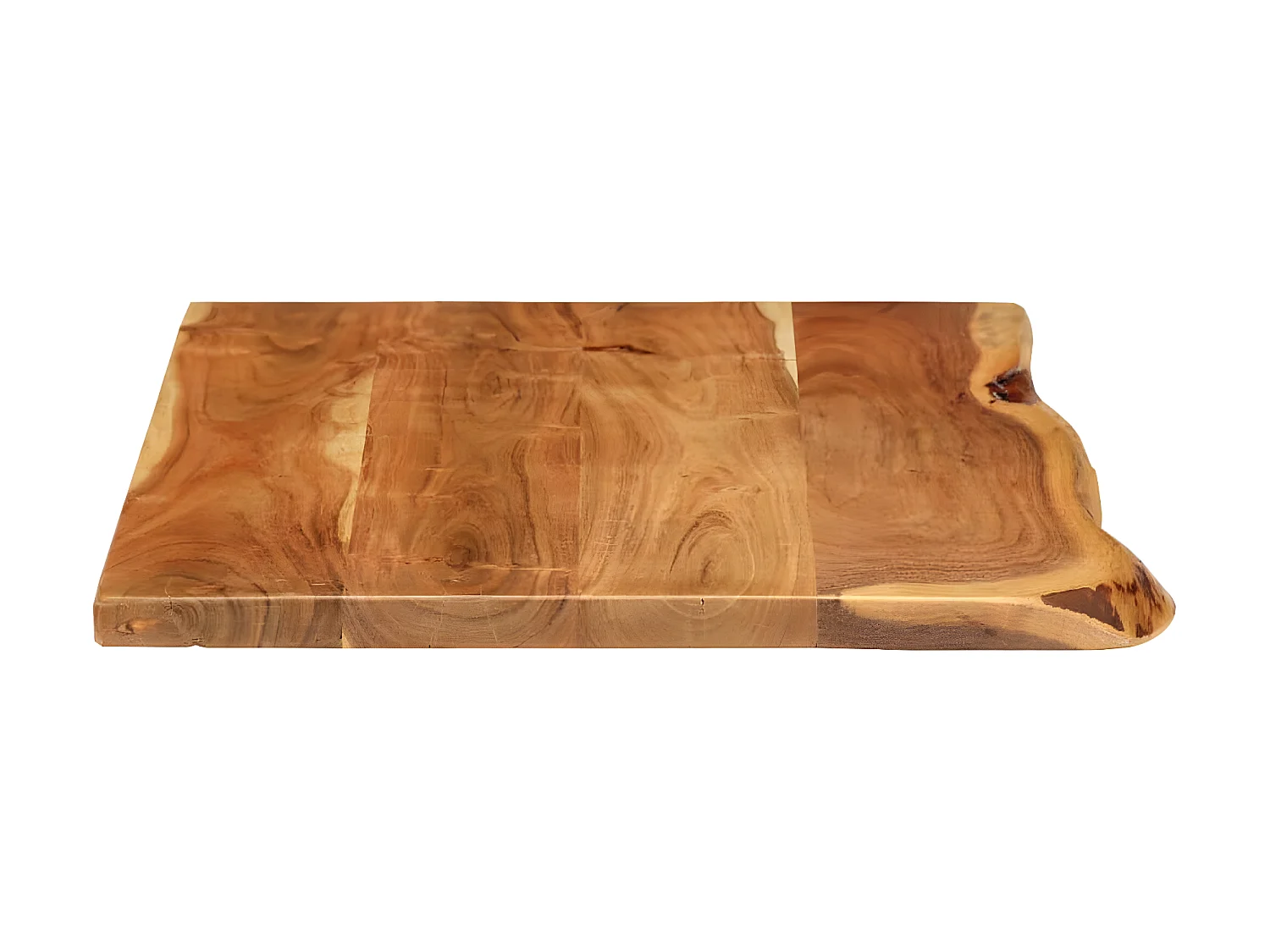 Tampo p/ móvel toucador WC 100x52x2,5 cm madeira acácia maciça PT951064