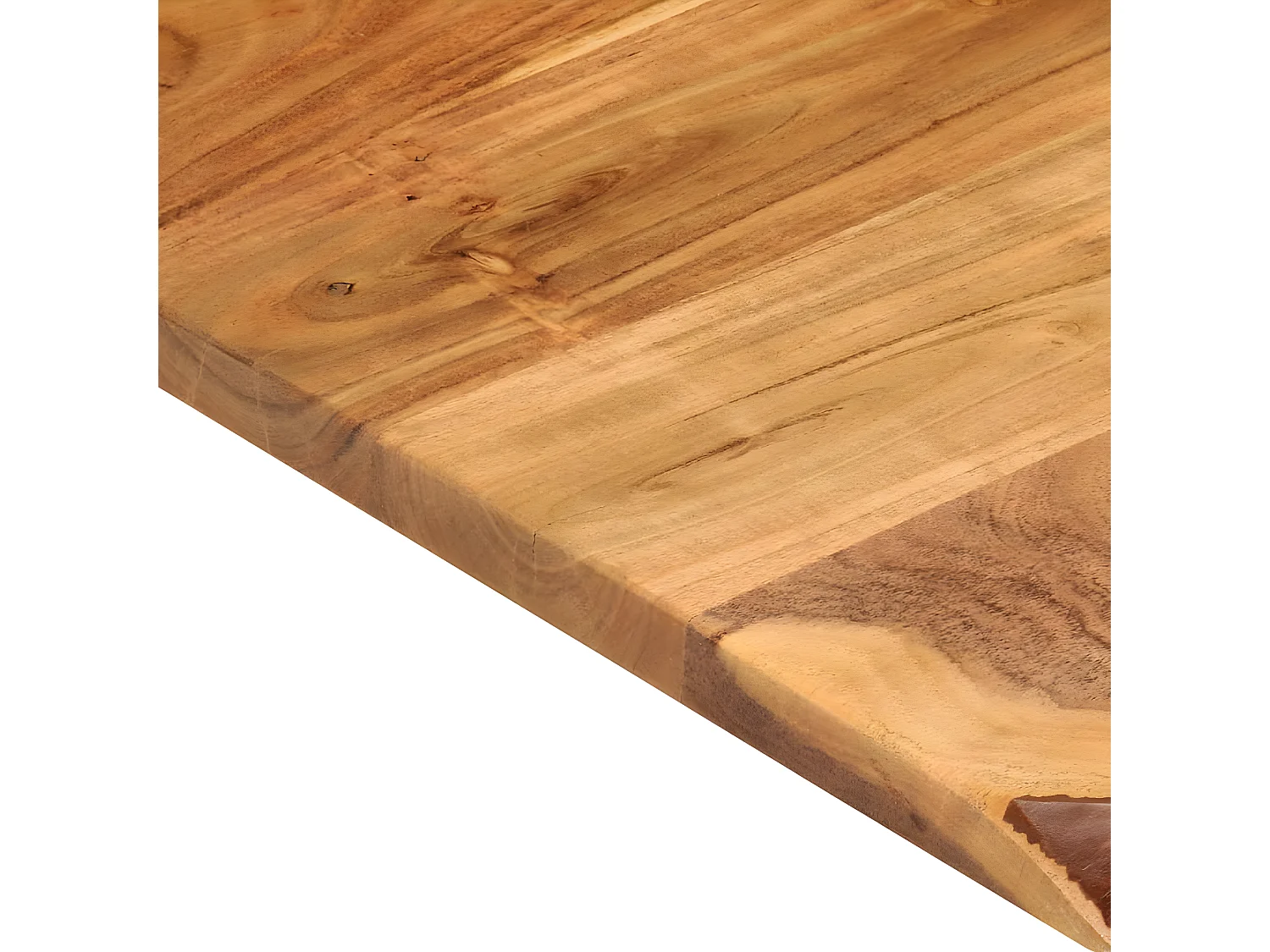 Tampo p/ móvel toucador WC 100x52x2,5 cm madeira acácia maciça PT951064