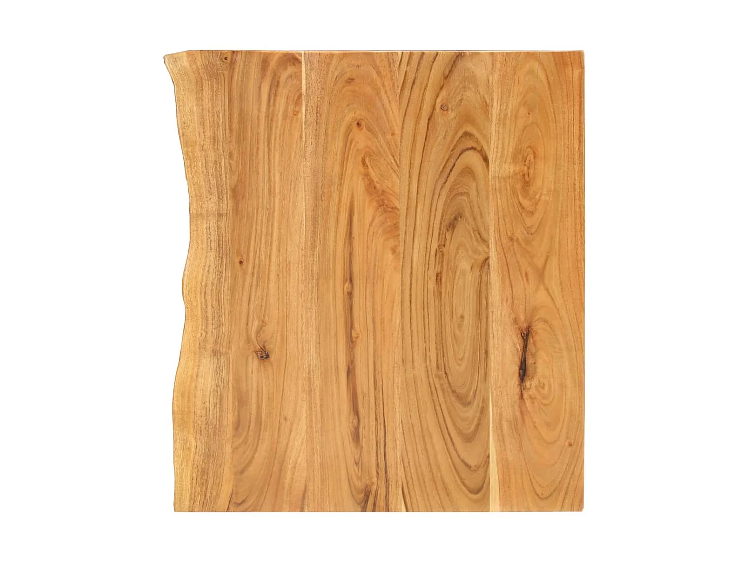 Tampo p/ móvel toucador WC 80x52x2,5 cm madeira acácia maciça PT954510