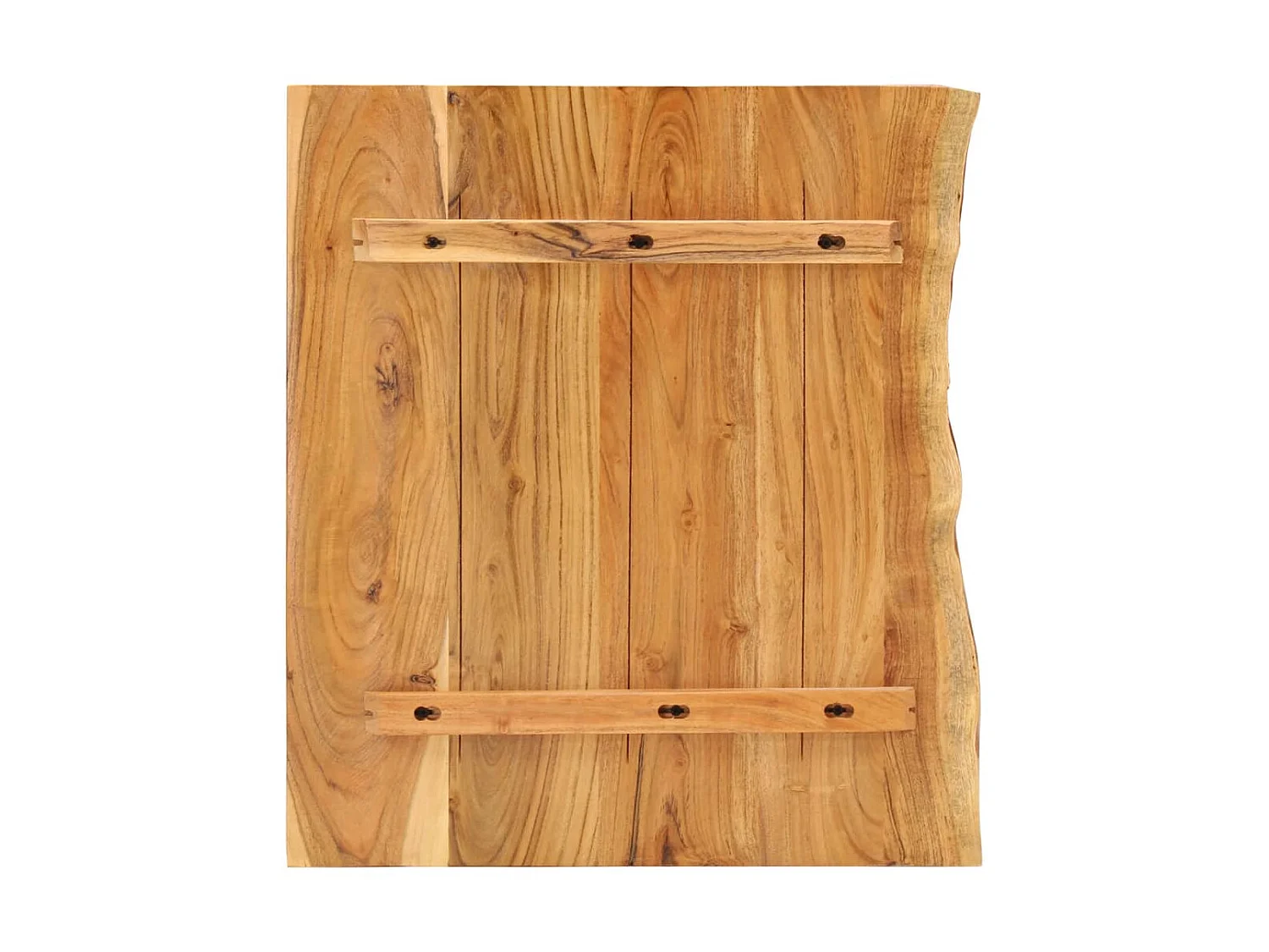 Encimera para armario tocador madera maciza acacia 80x52x2,5 cm ES253827