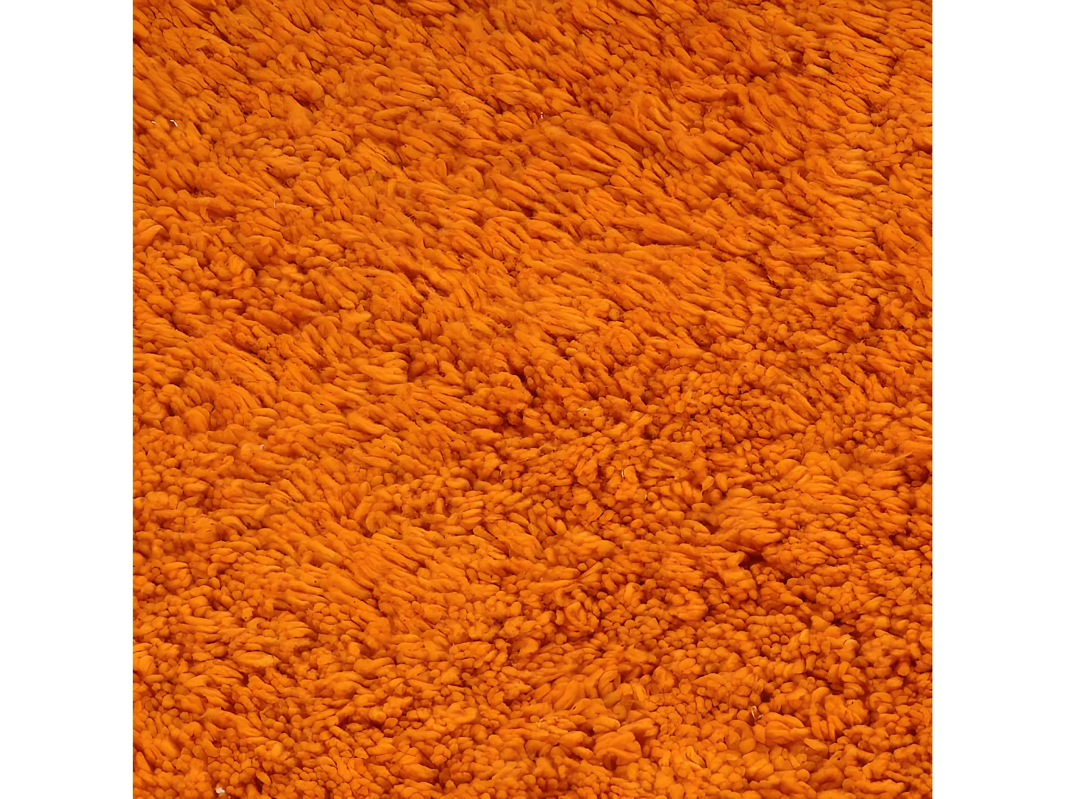 Tapis de salle de bain 2 pcs Tissu Orange WVGQ7819
