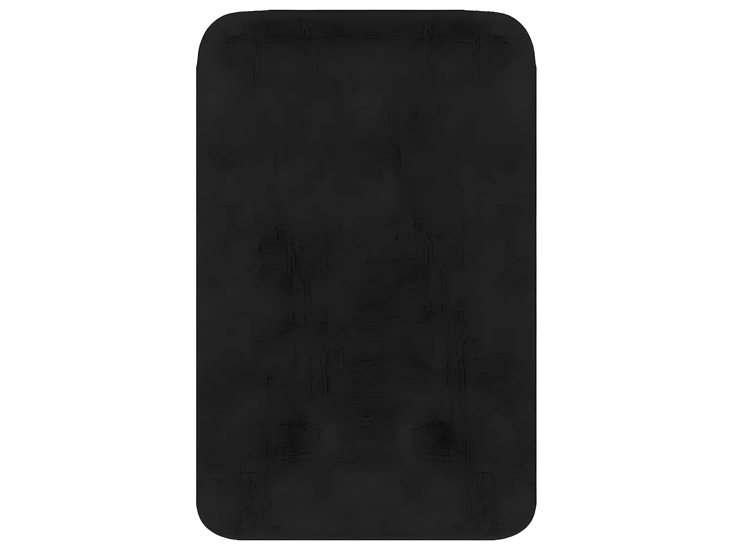 Jeu de tapis de salle de bain 3 pcs Tissu Anthracite  WVGQ7722