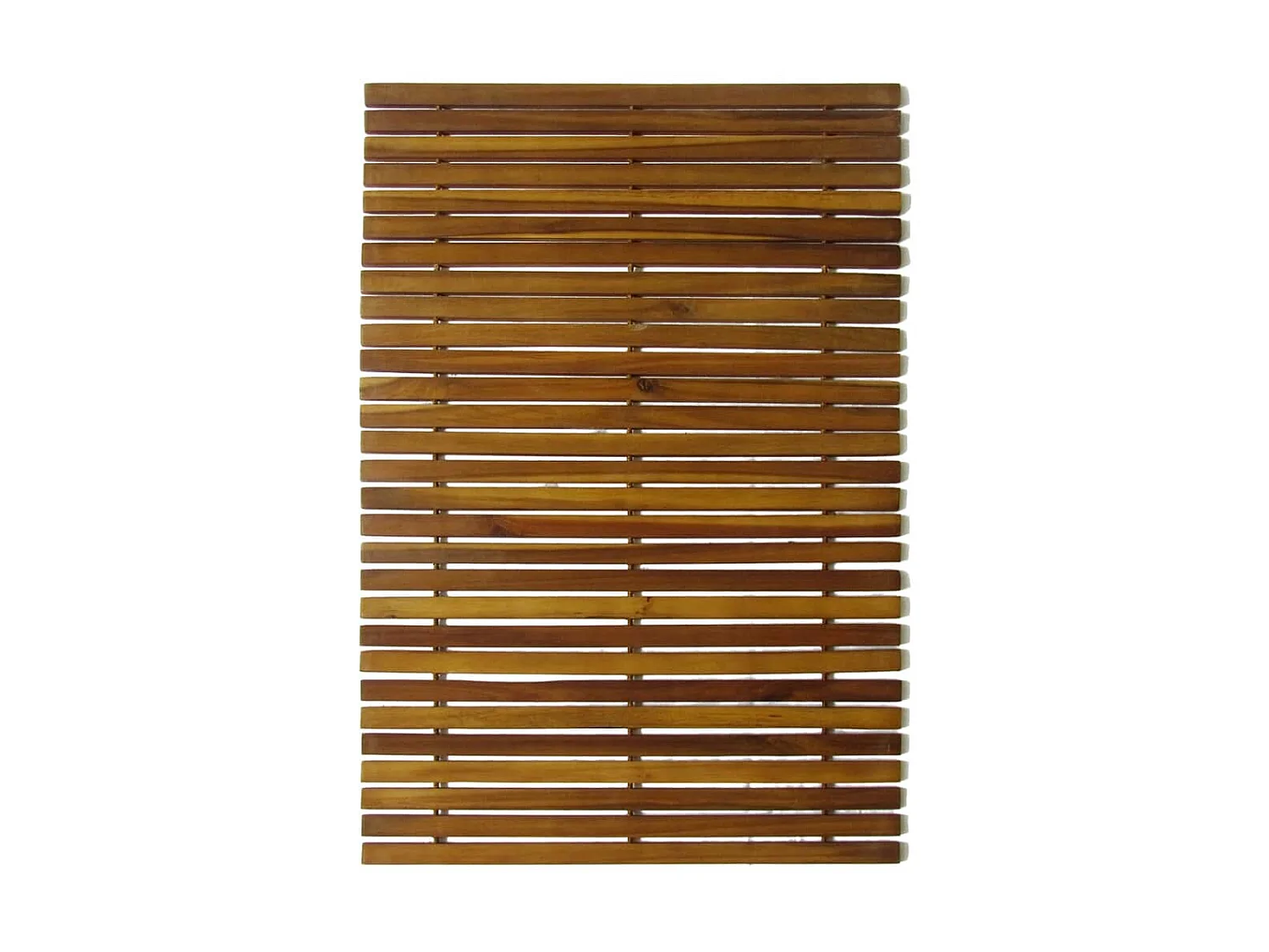 Set 2 alfombras de acacia para el baño, 80 x 50 cm ES967140