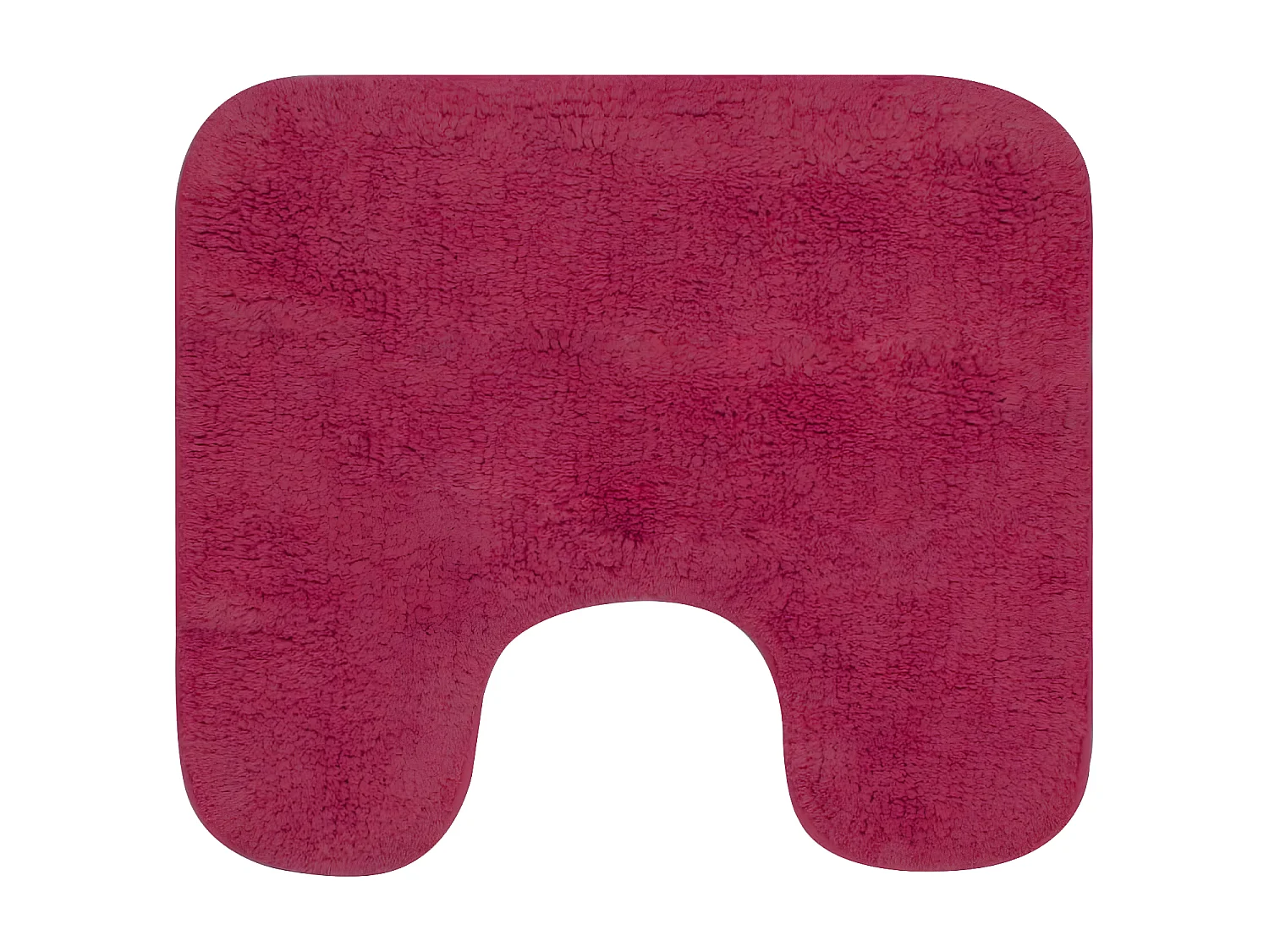 Badmattenset stof fuchsia 2-delig NL113358