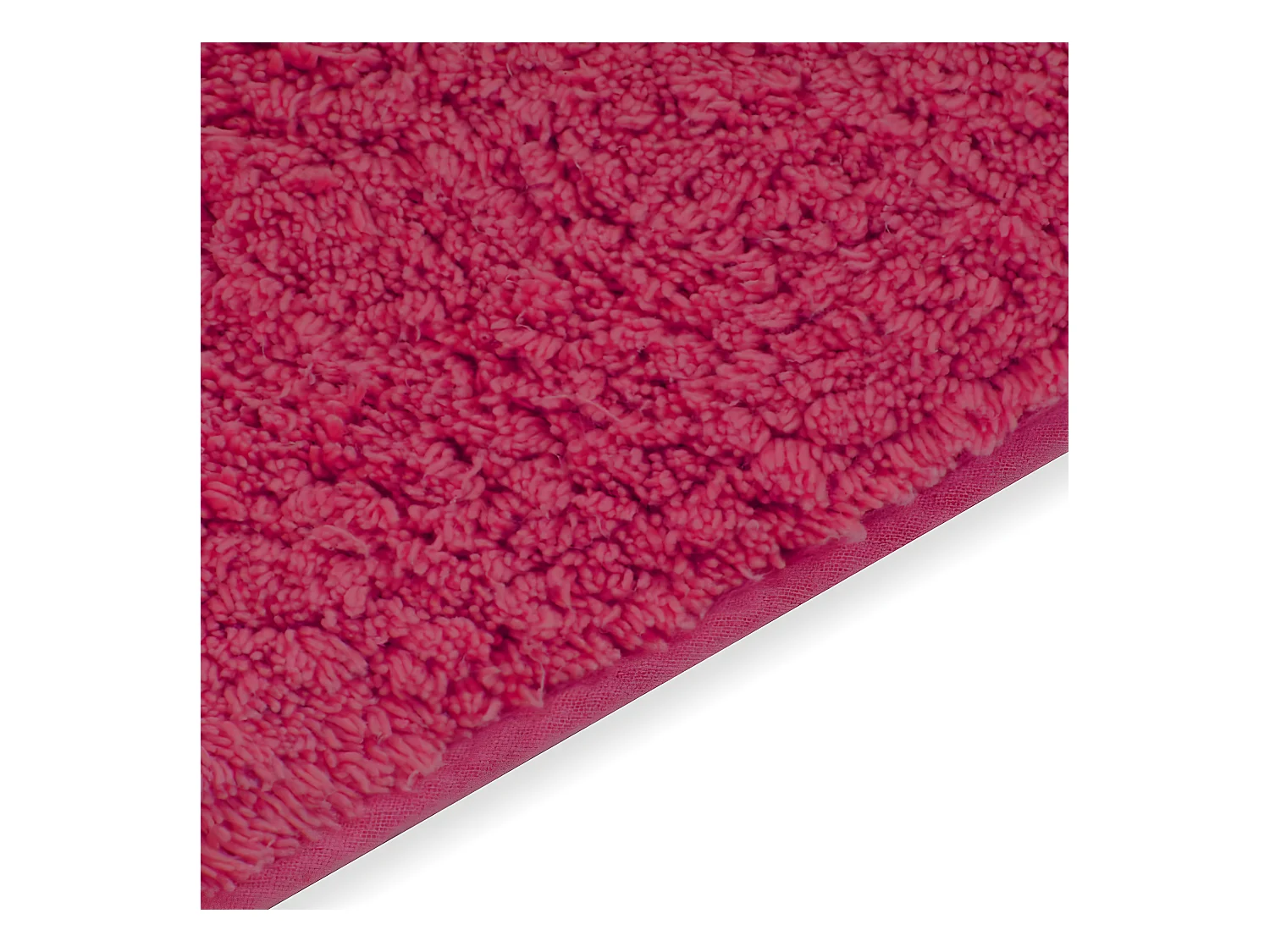 Tapis de salle de bain 2 pcs Tissu Fuchsia WVGQ3855