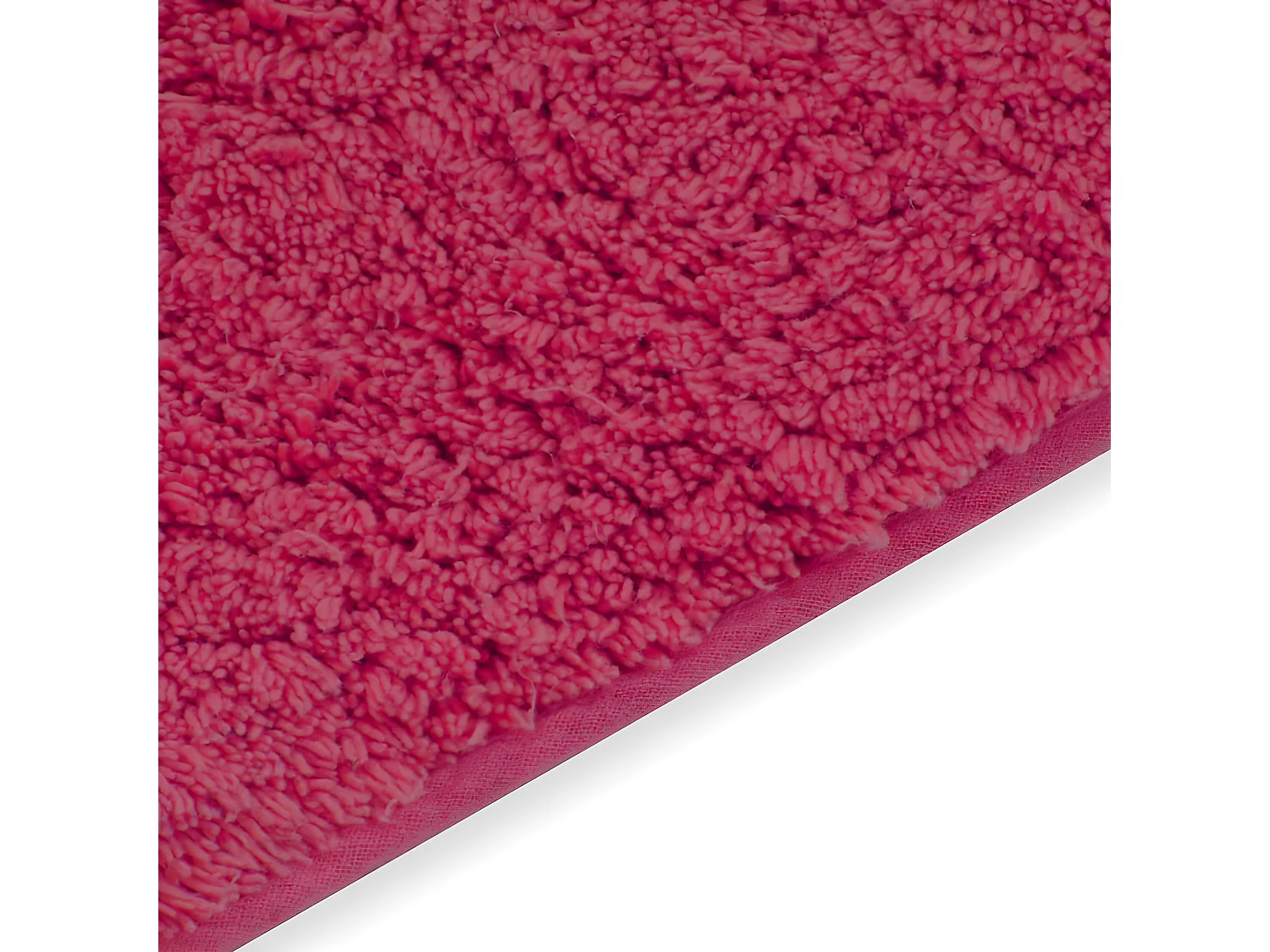 Tapis de salle de bain 2 pcs Tissu Fuchsia WVGQ3855