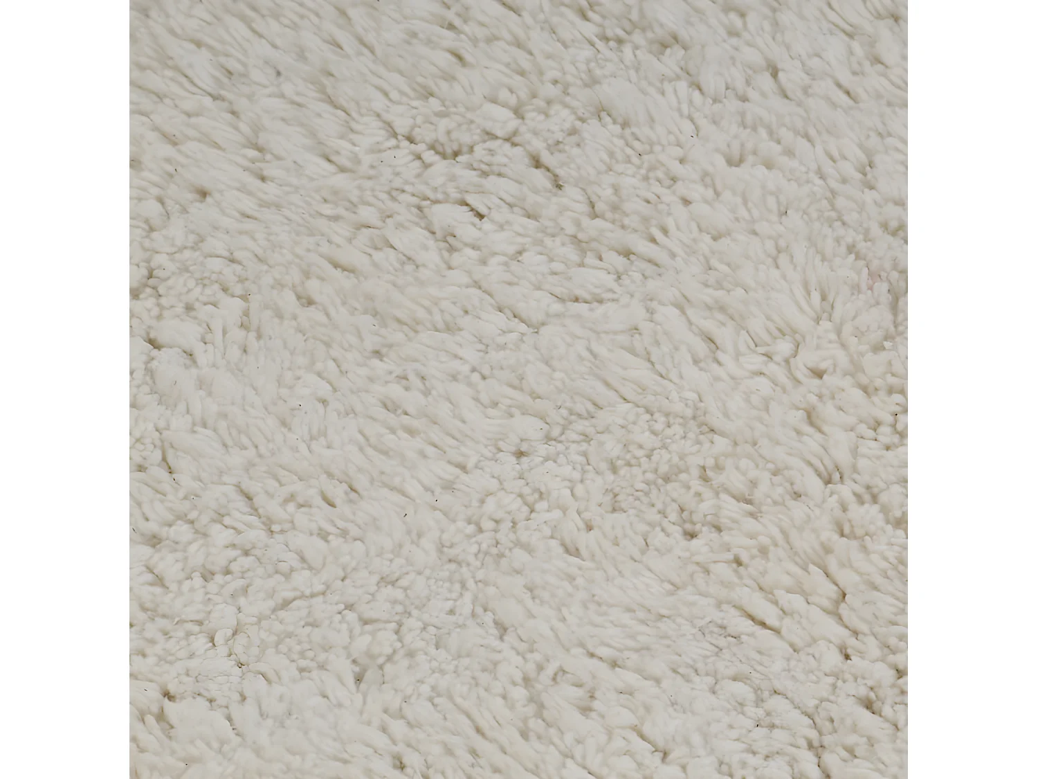 Jeu de tapis de salle de bain 3 pcs Tissu Blanc WVGQ2516