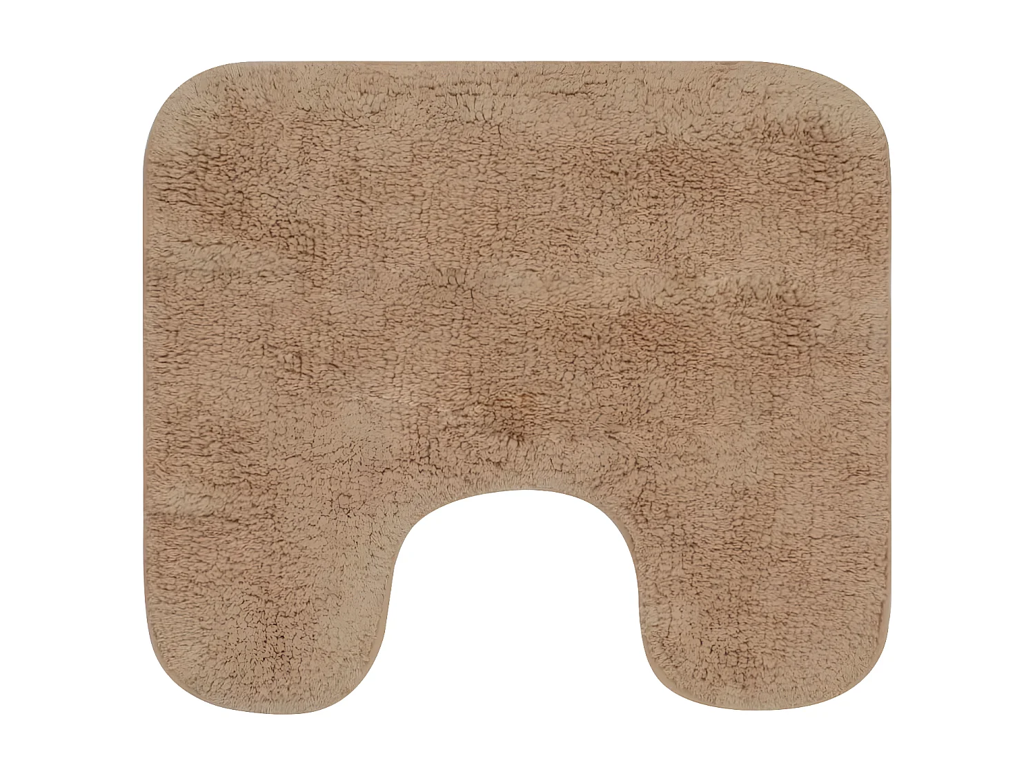 Conjunto tapetes de casa de banho 3 pcs tecido bege PT307305