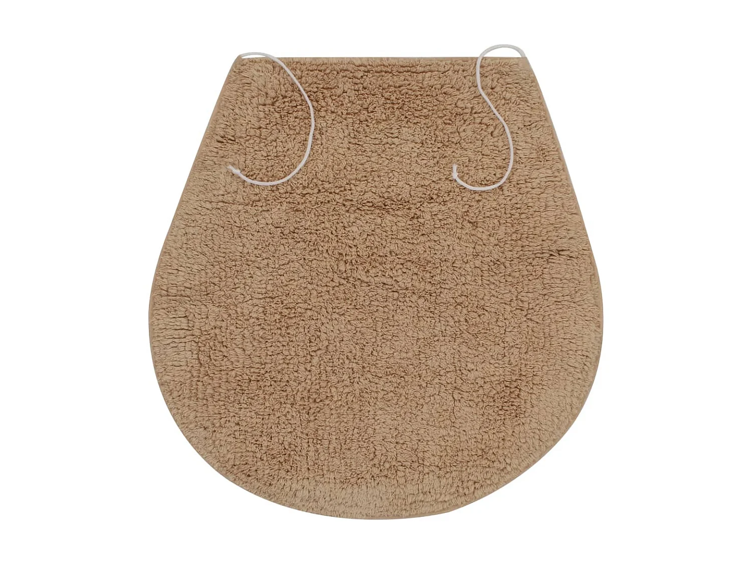 Conjunto tapetes de casa de banho 3 pcs tecido bege PT307305