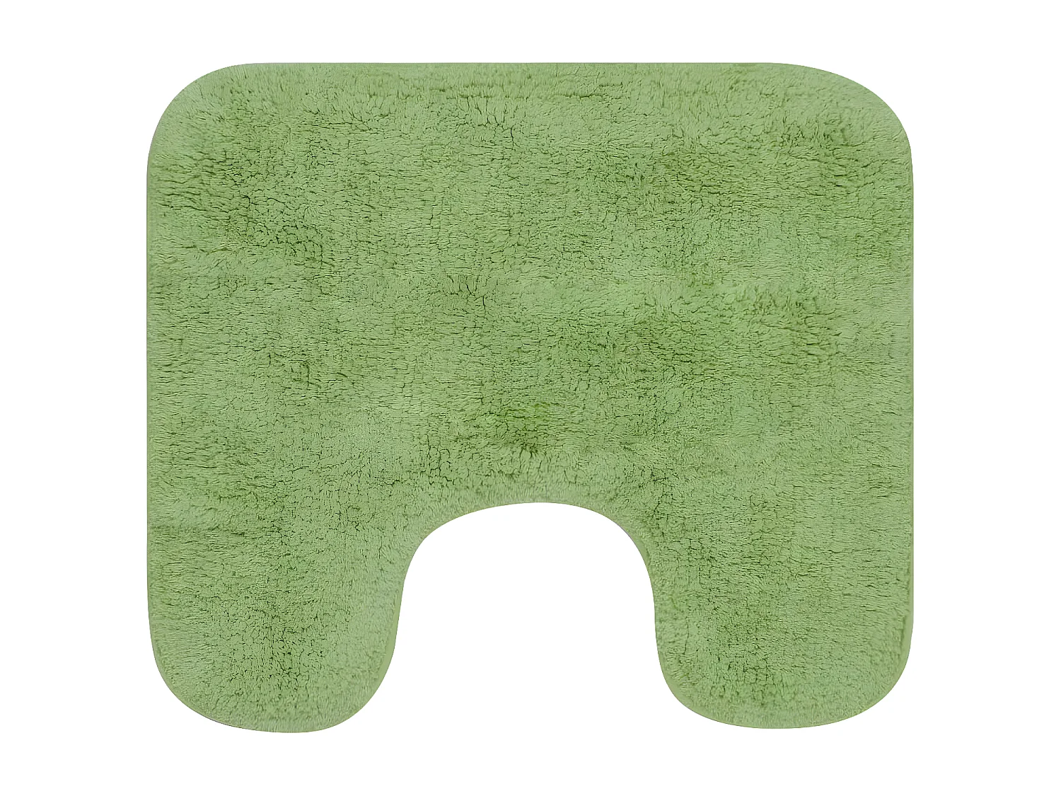 Jeu de tapis de salle de bain 3 pcs Tissu Vert WVGQ8052