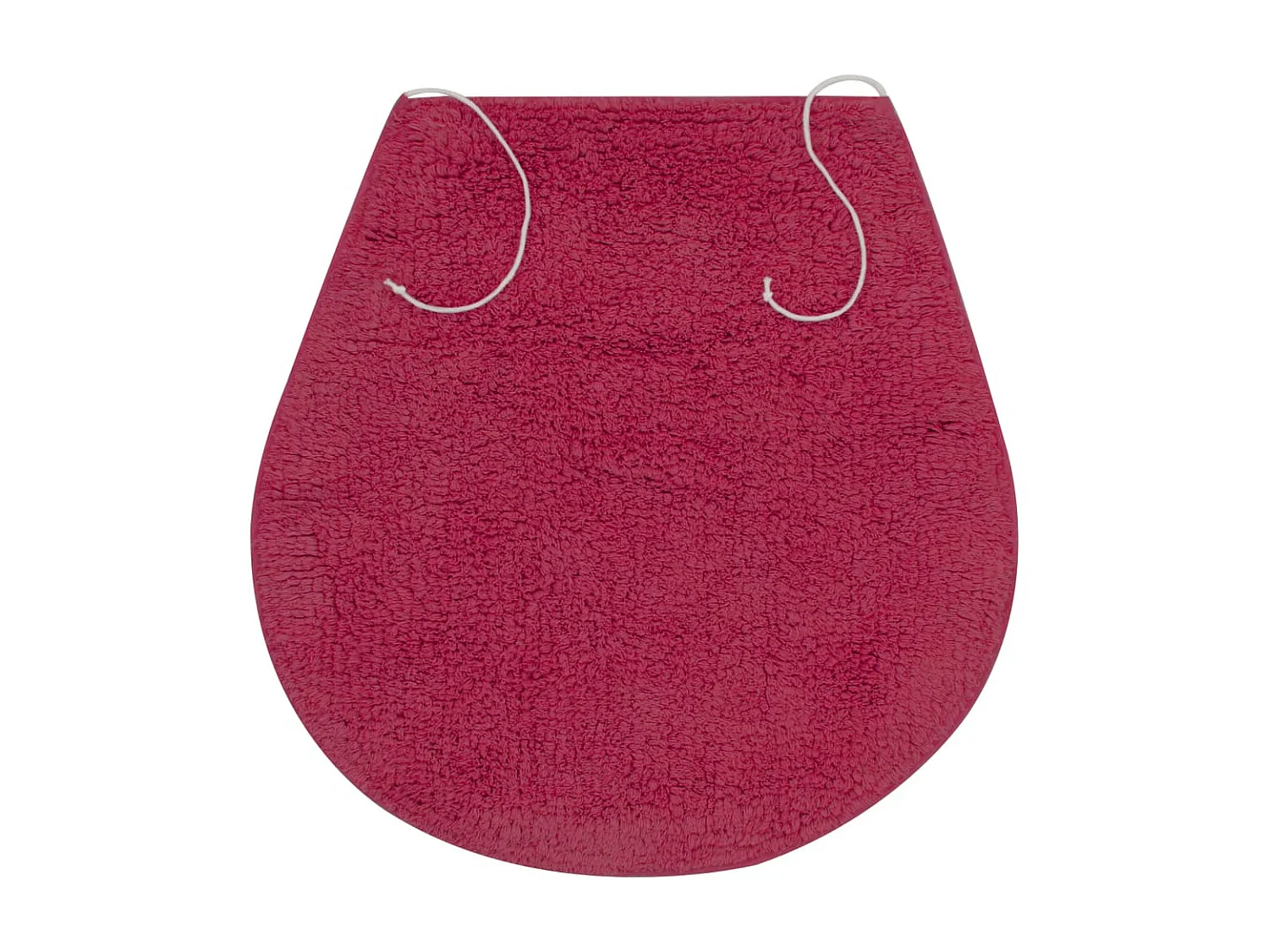 Jeu de tapis de salle de bain 3 pcs Tissu Fushsia WVGQ5666