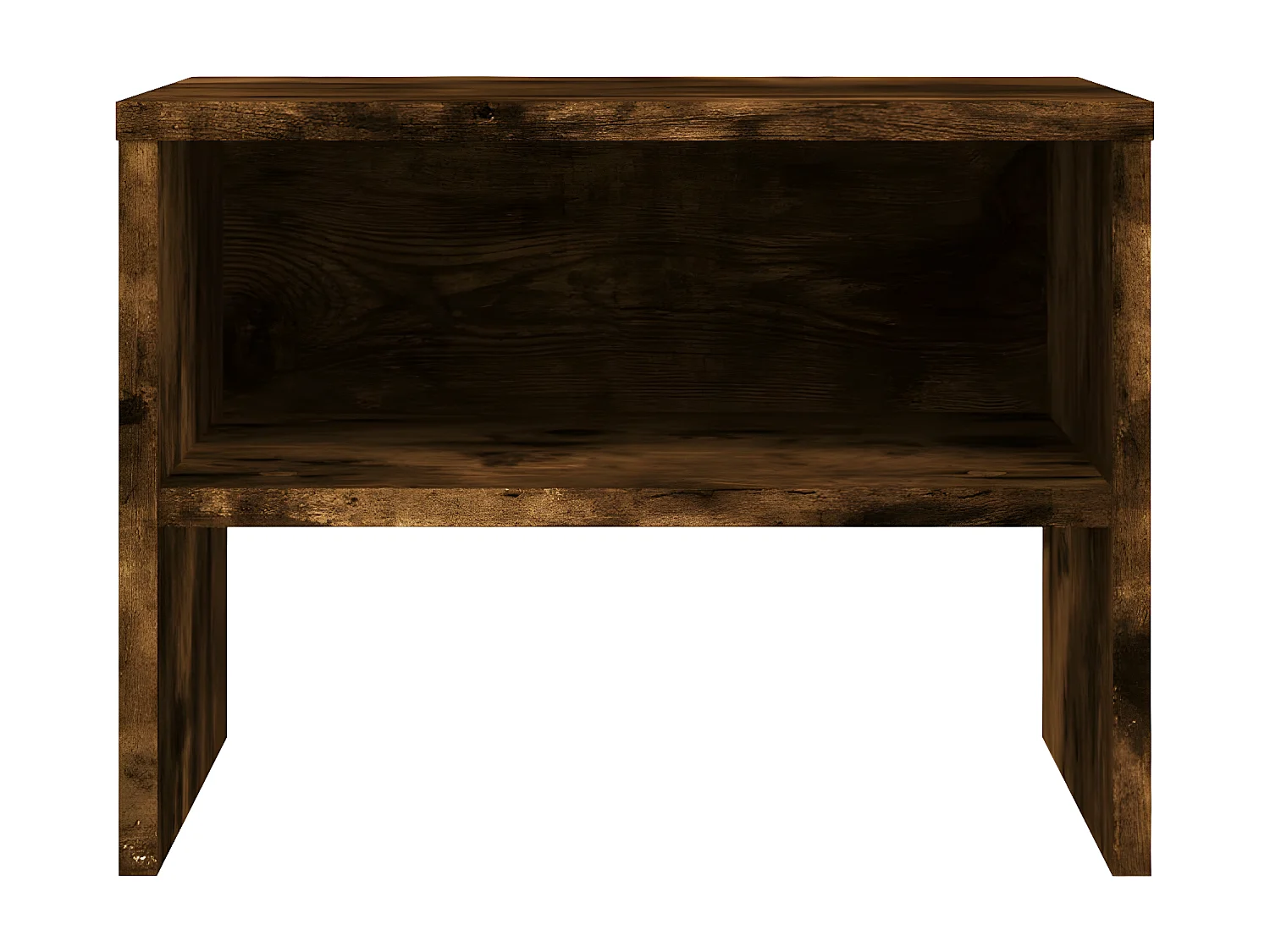 Nachtkastjes 2 st 40x30x30 cm bewerkt hout gerookt eikenkleurig NL34499