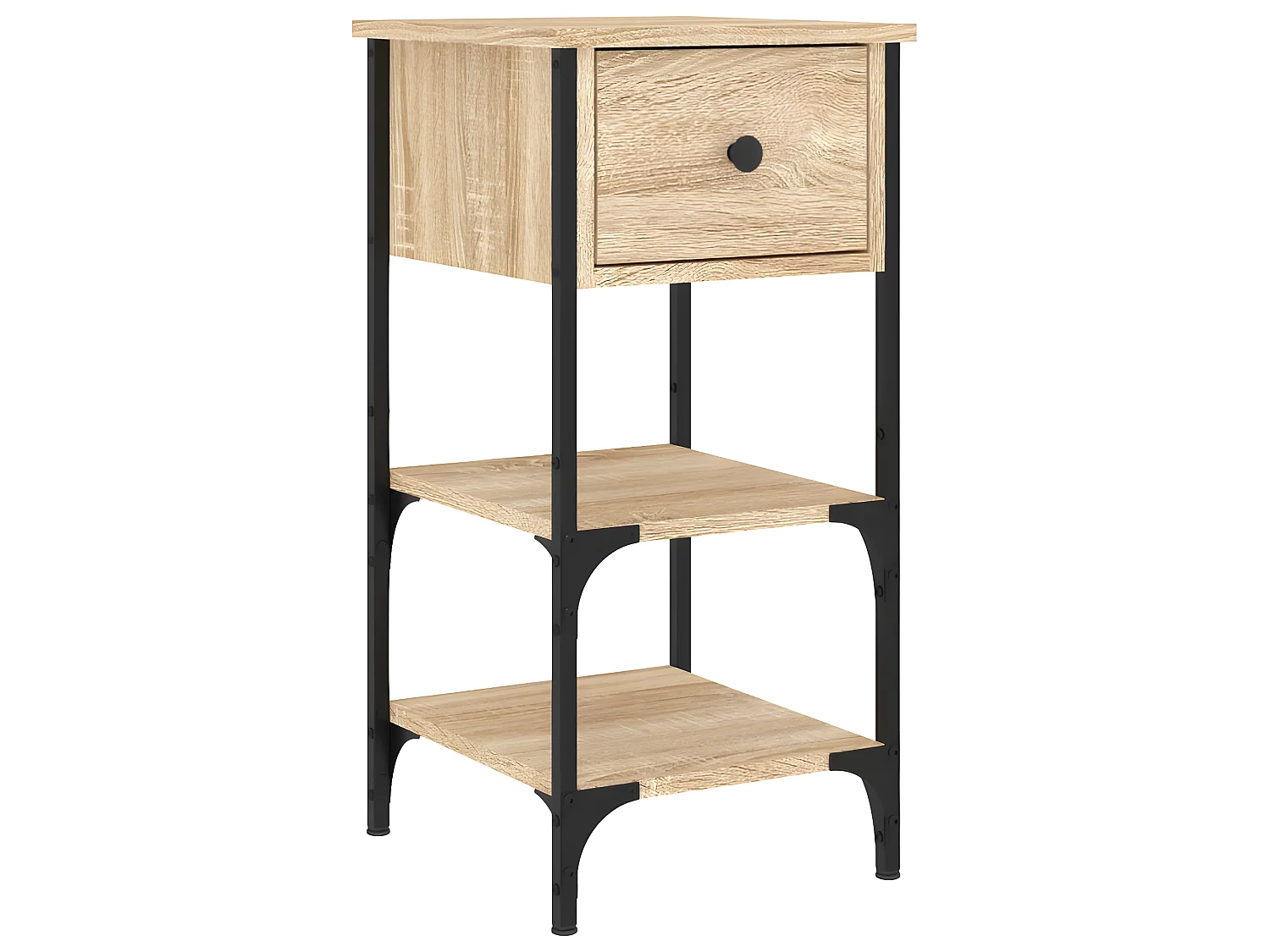 Mesas de cabeceira 2 pcs derivados de madeira carvalho sonoma PT48315