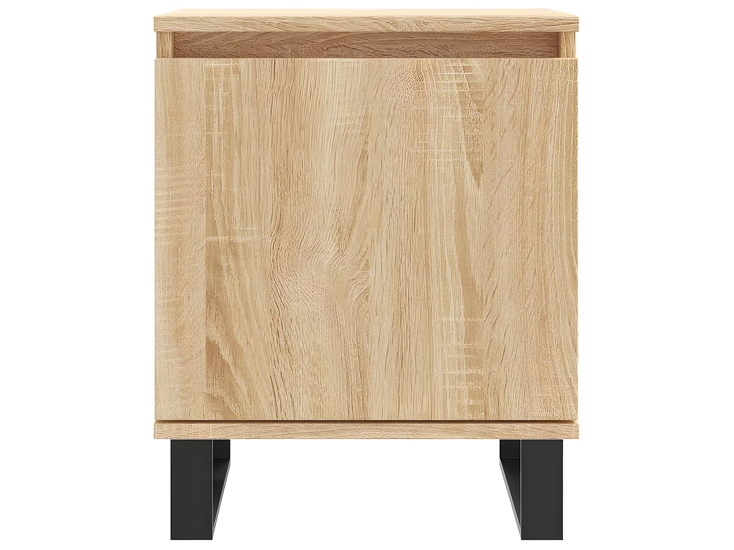 Comodini | Tavolini da notte | Tavolini da letto 2 pz Rovere Sonoma 40x30x50 cm in Legno Multistrato