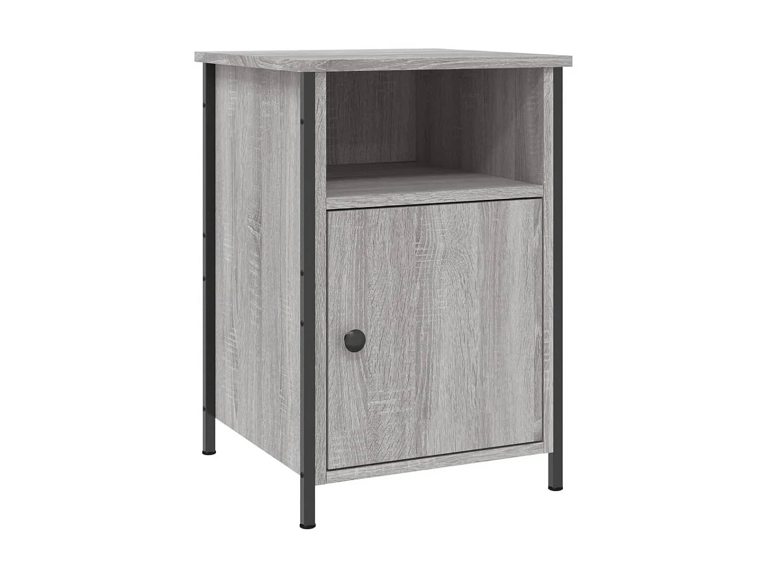 Mesas cabeceira 2 pcs 40x42x60cm deriv. madeira cinzento sonoma PT45051