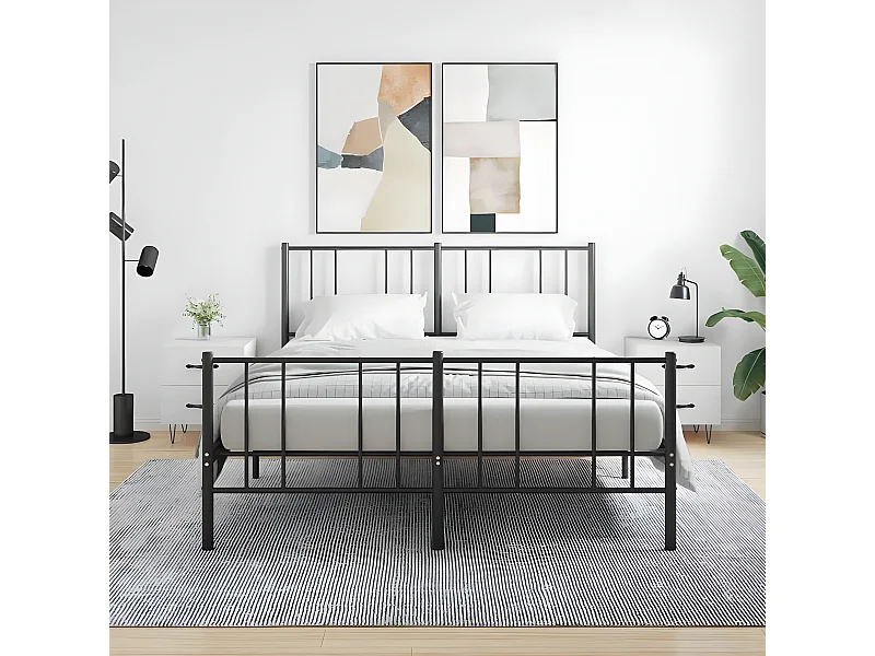 Lot de 2 Tables de chevet blanc 40x35x47,5 cm bois d’ingénierie WVGQ6185