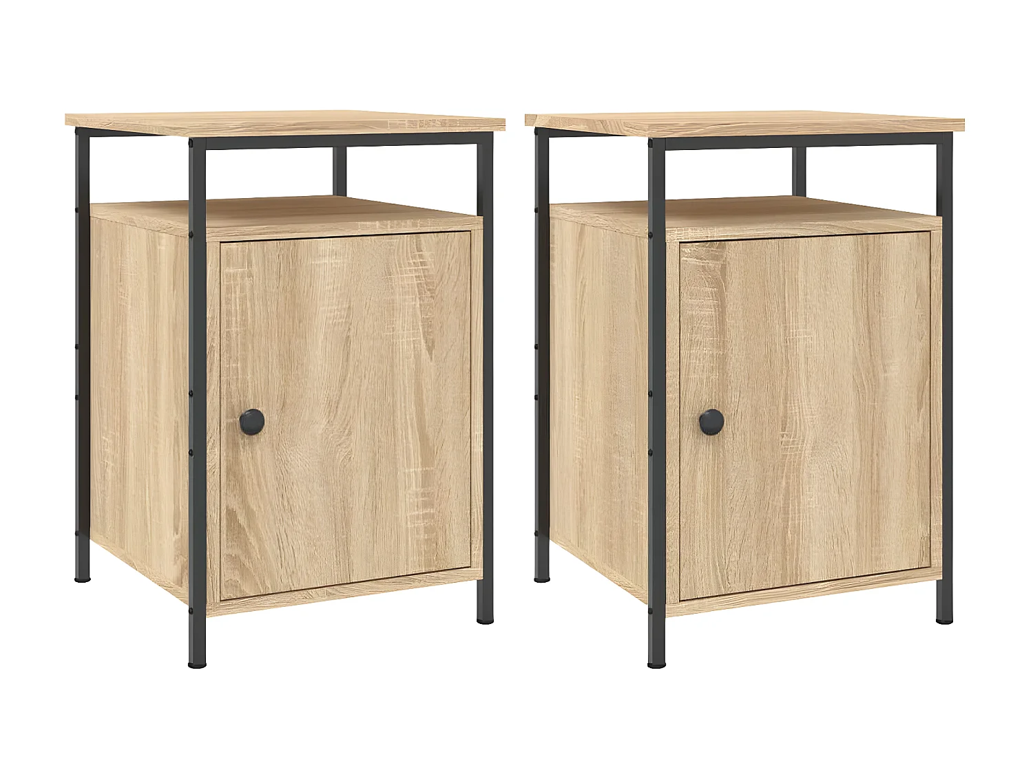 Mesas cabeceira 2 pcs 40x42x60cm deriv. madeira carvalho sonoma PT81041