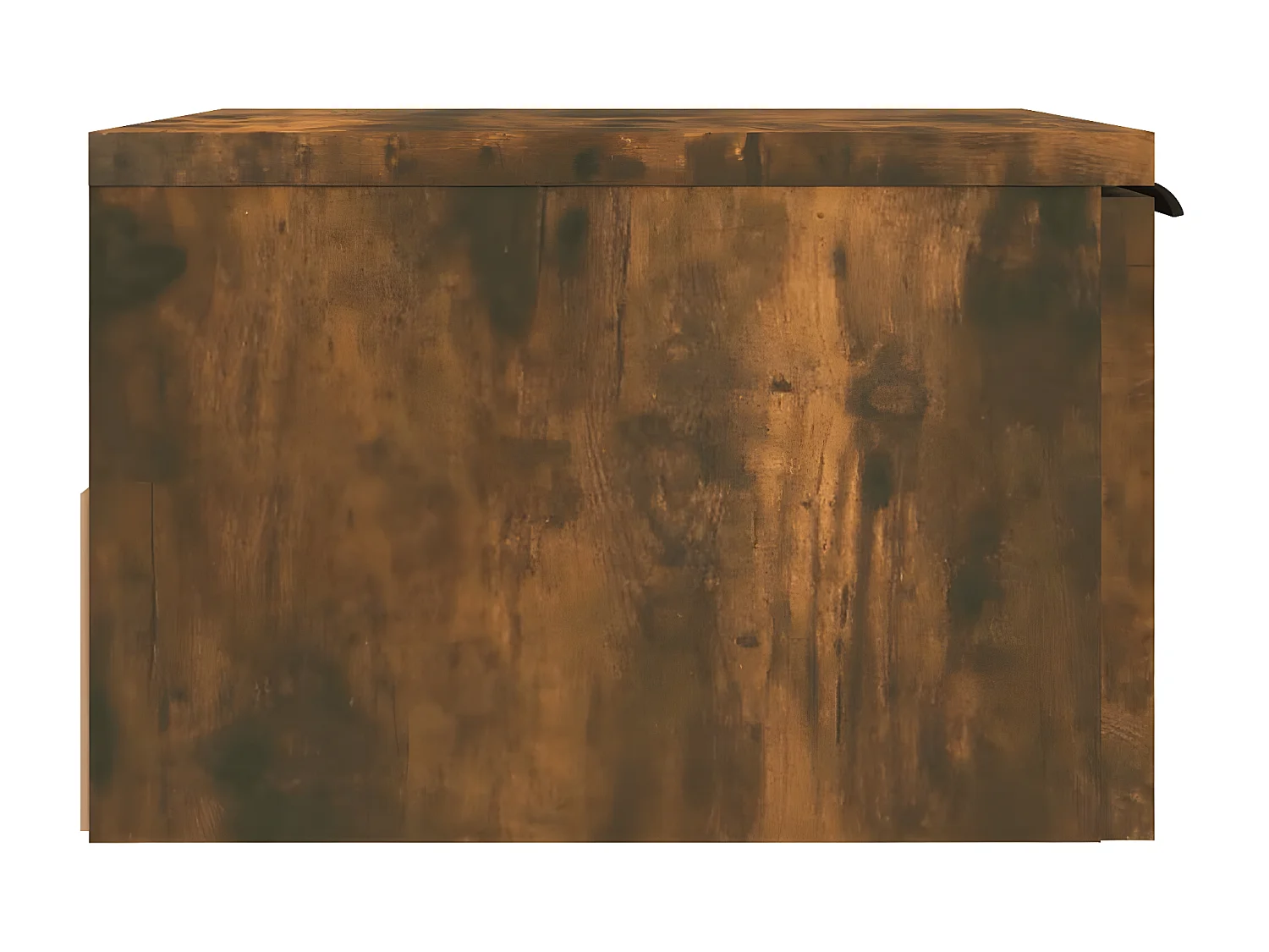 Lot de 2 Tables de chevet murales Chêne fumé 34x30x20 cm WVGQ1613