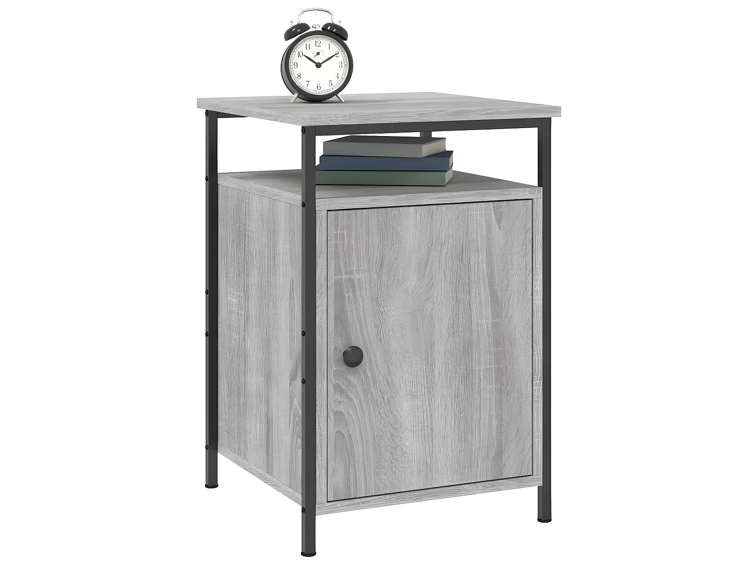 Mesas cabeceira 2 pcs 40x42x60cm deriv. madeira cinzento sonoma PT58710