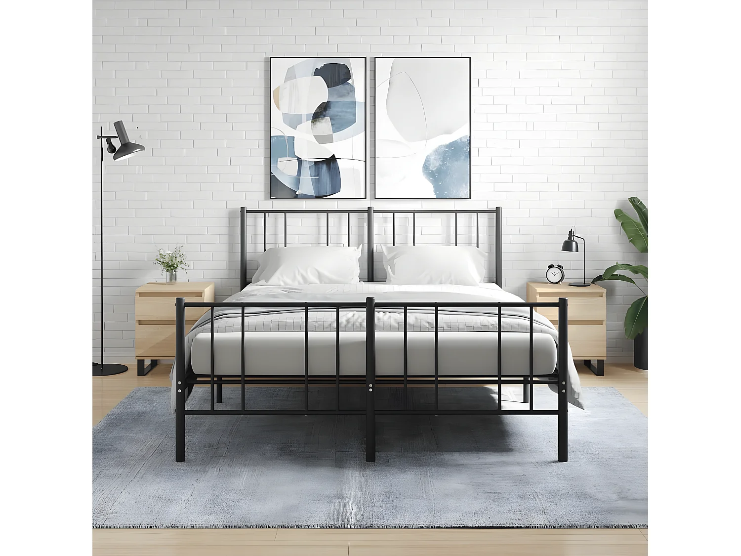 Nachtkastjes 2 st 40x35x50 cm sonoma eikenkleurig NL46418