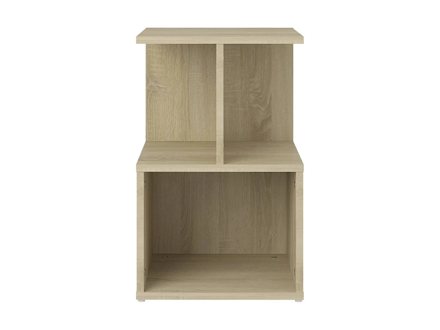 Lot de 2 Tables de chevet Chêne sonoma 35x35x55 cm Aggloméré WVGQ1510