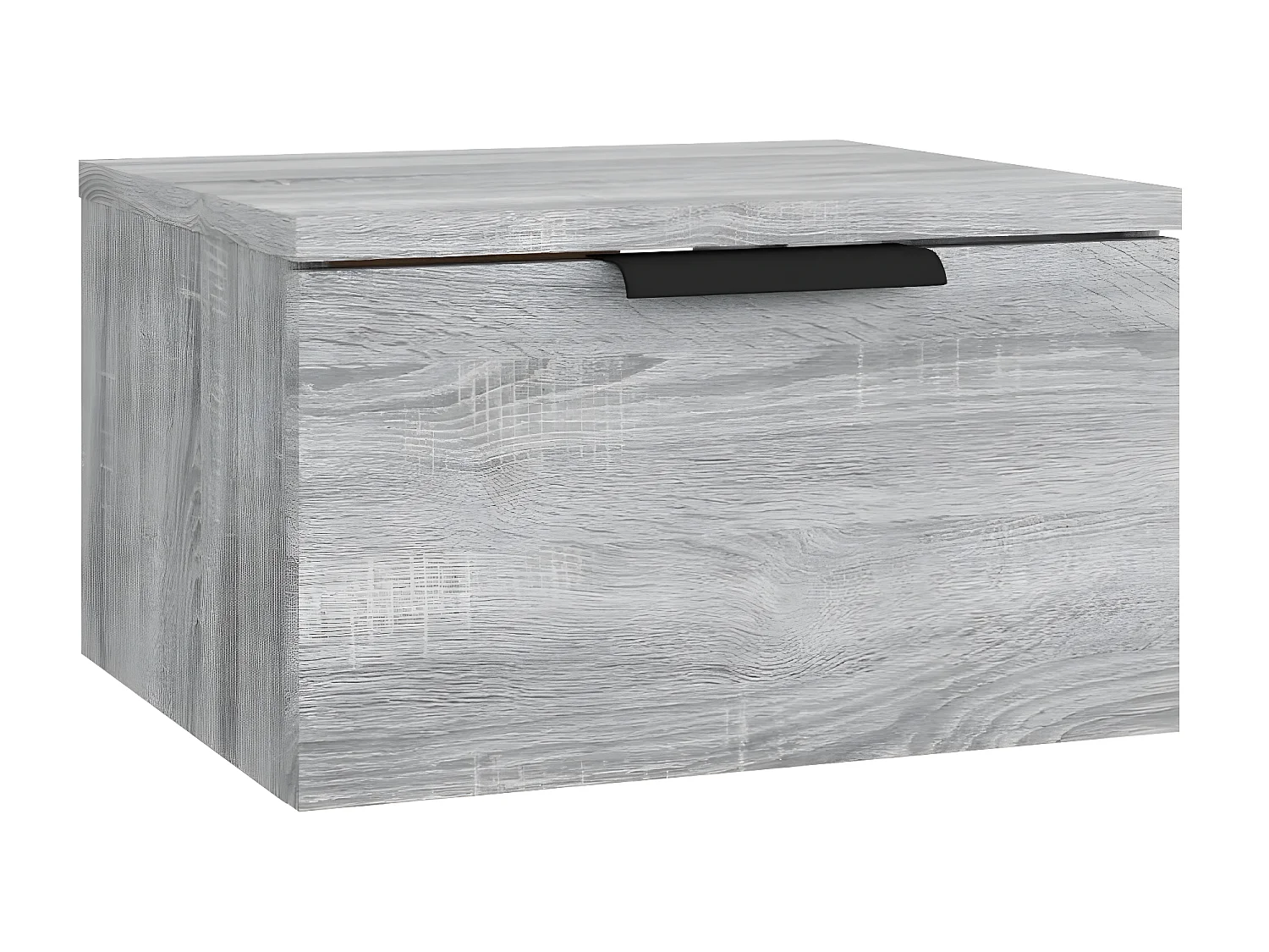 Lot de 2 Tables de chevet murales Sonoma gris 34x30x20 cm WVGQ7968