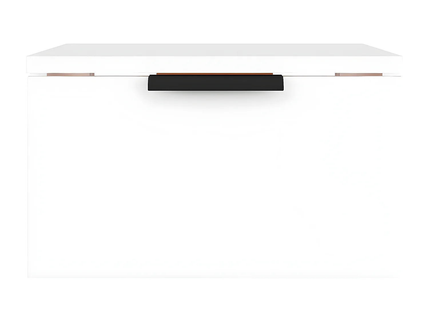 Lot de 2 Tables de chevet murales Blanc 34x30x20 cm WVGQ3870