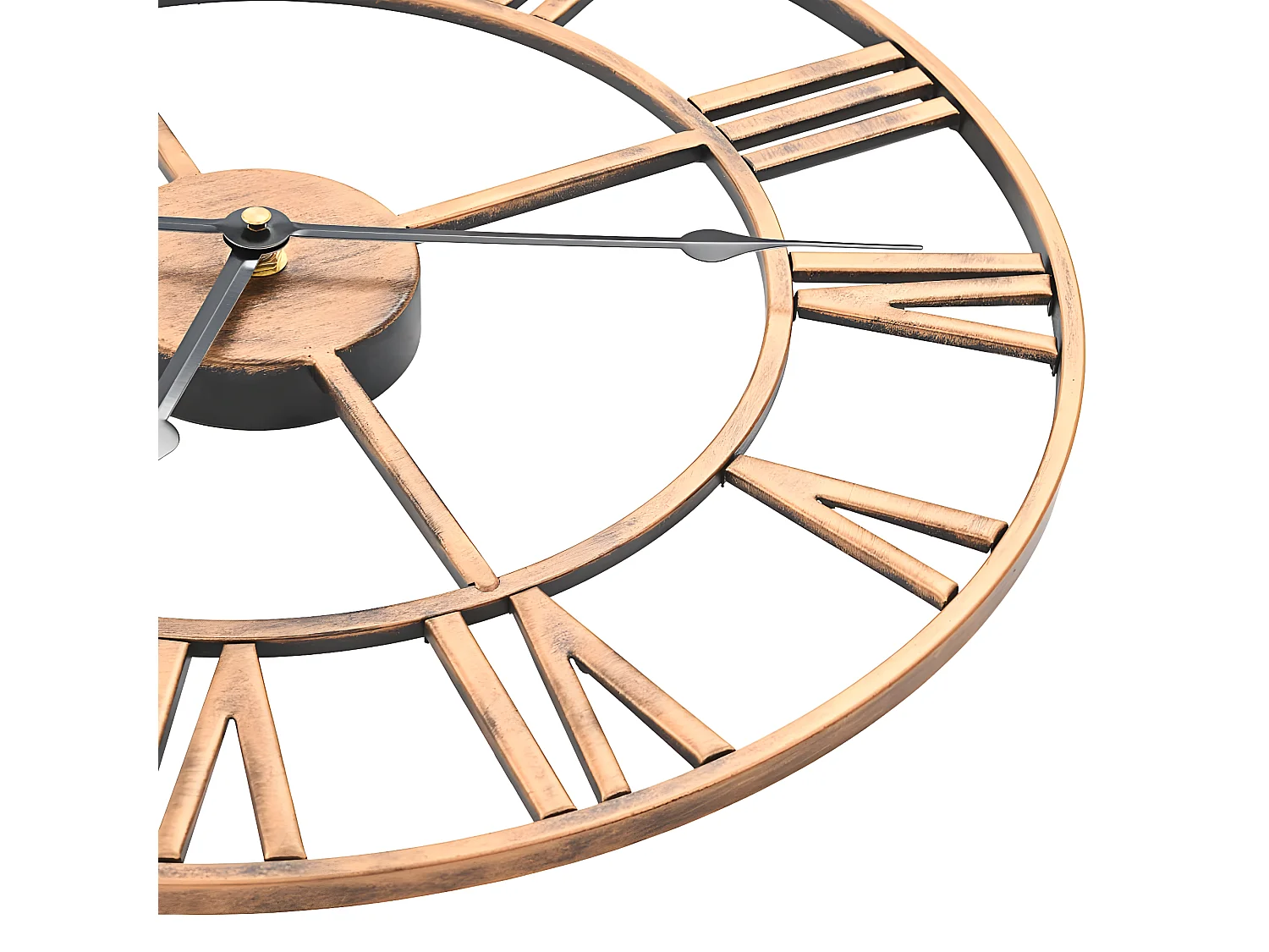 Horloge murale Métal 40 cm Doré WVGQ8826