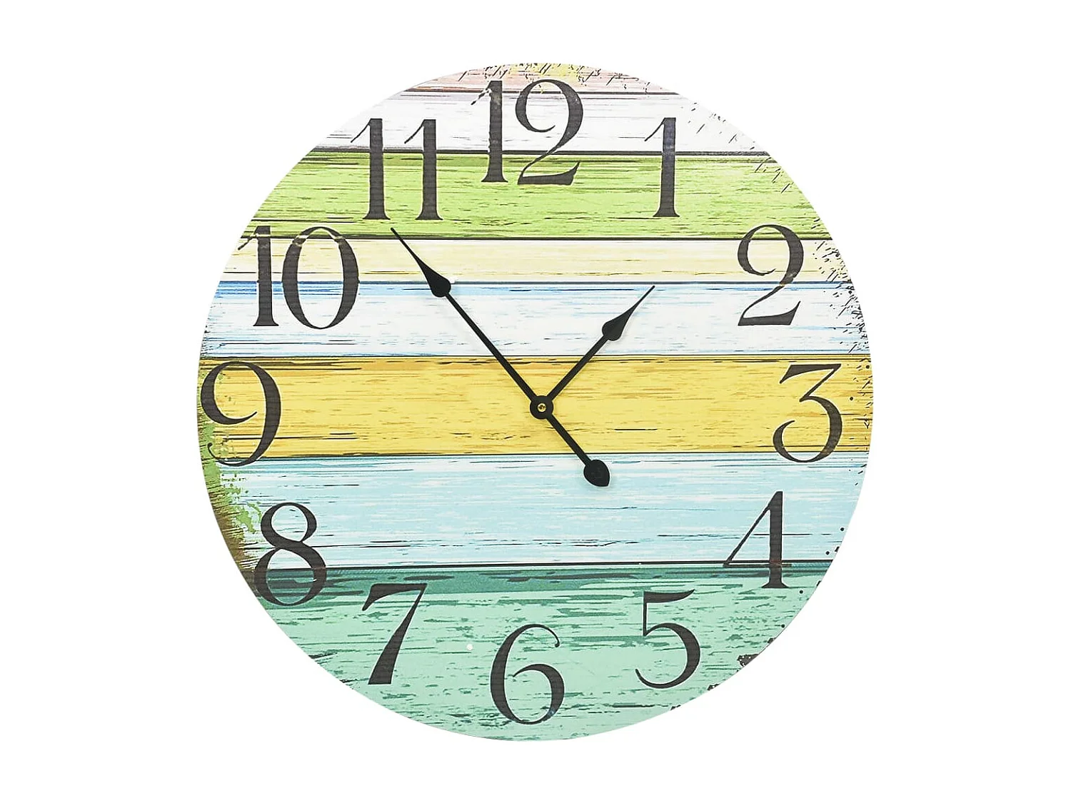 Horloge murale Multicolore 60 cm MDF WVGQ5435