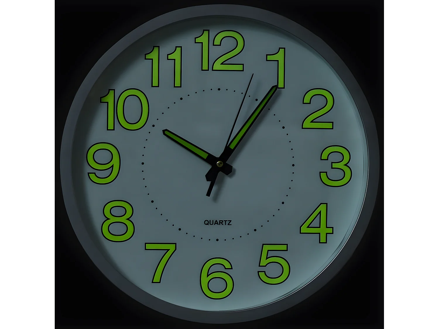 Horloge murale lumineuse Blanc 30 cm WVGQ9726