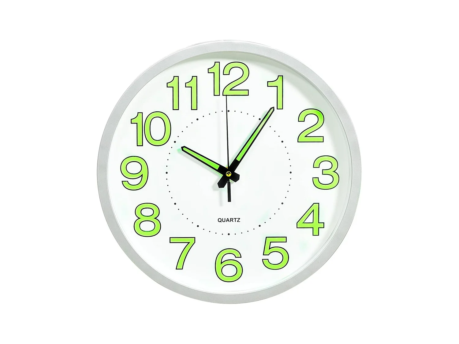 Horloge murale lumineuse Blanc 30 cm WVGQ9726