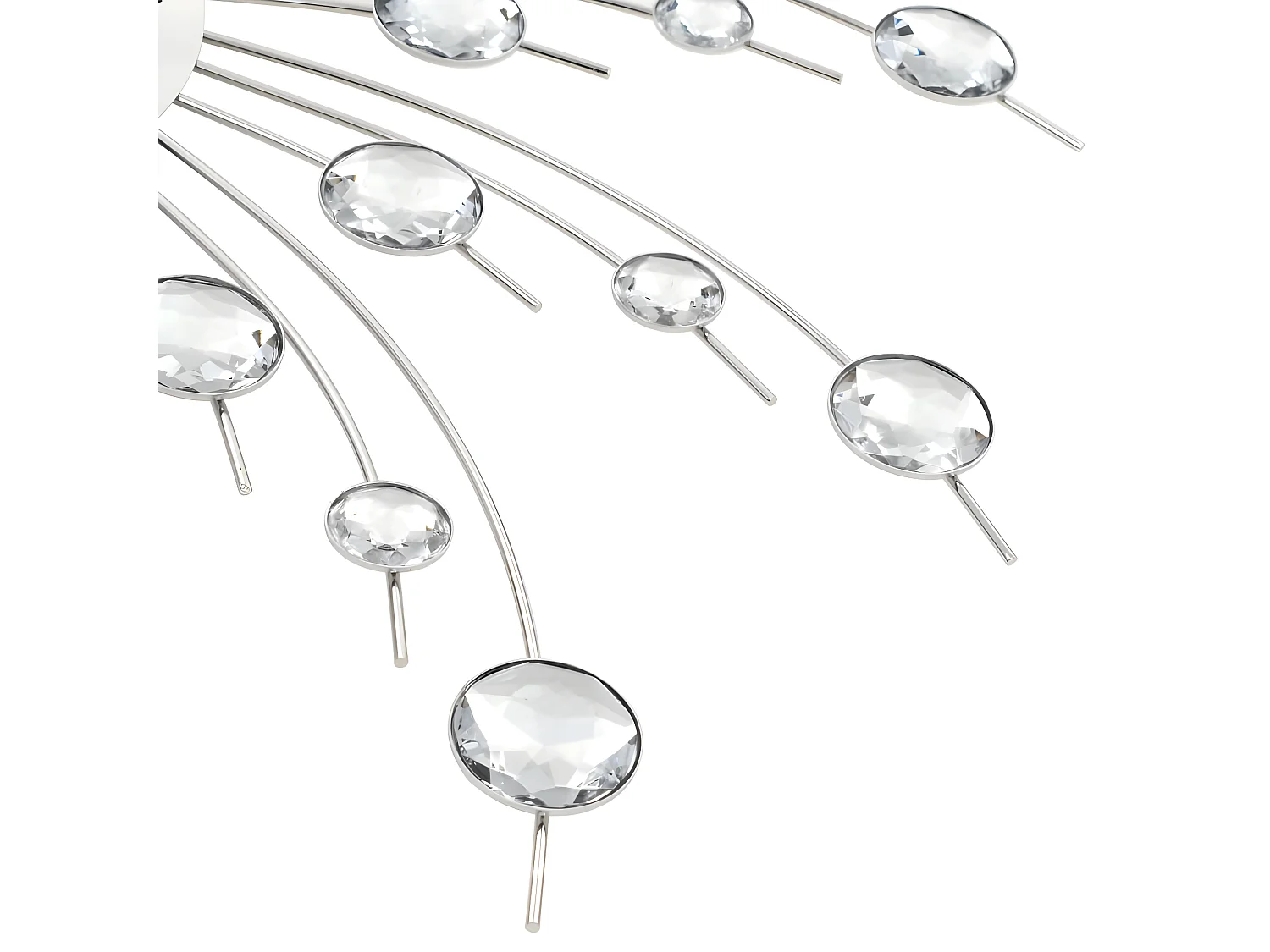 Horloge murale avec mouvement à quartz Design moderne 50 cm WVGQ6575