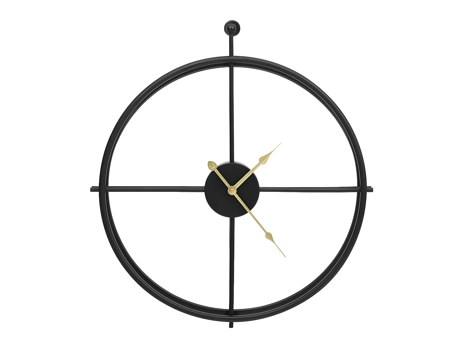 Horloge murale Noir 52 cm Fer WVGQ1940