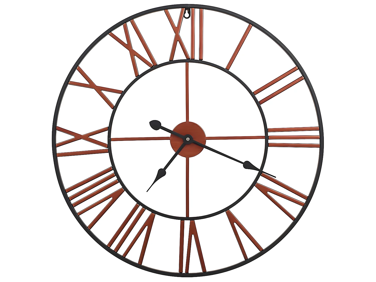 Horloge murale Métal 58 cm Rouge WVGQ9171