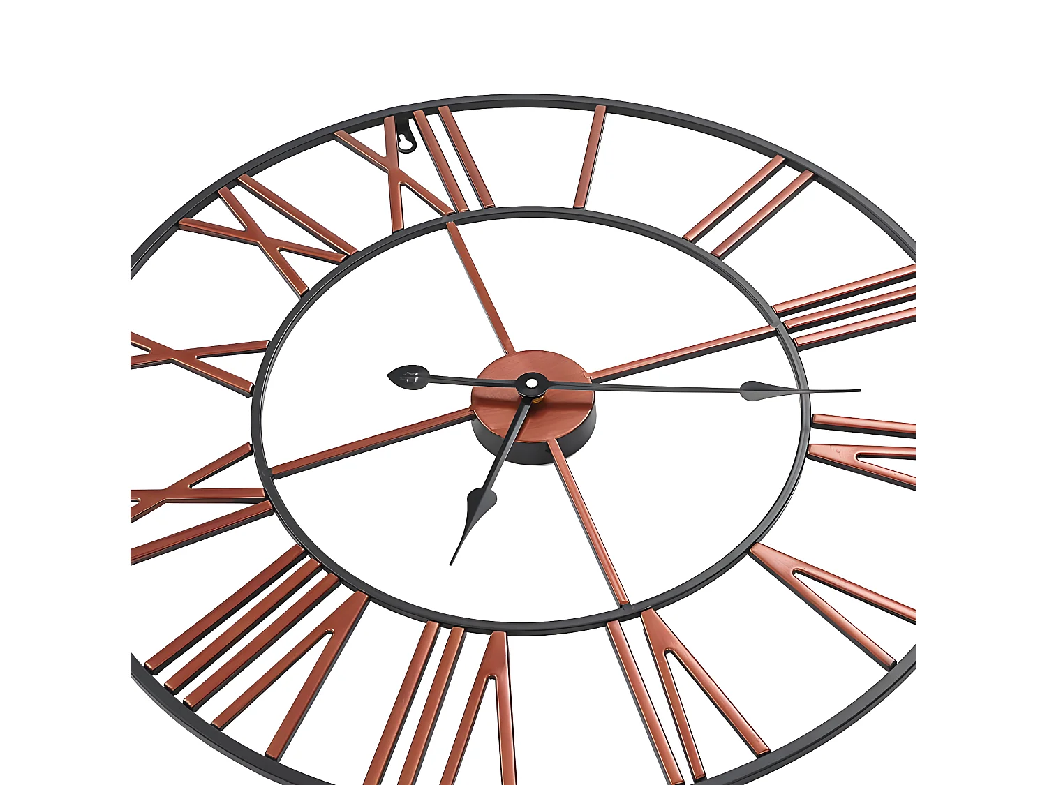 Horloge murale Métal 58 cm Rouge WVGQ9171