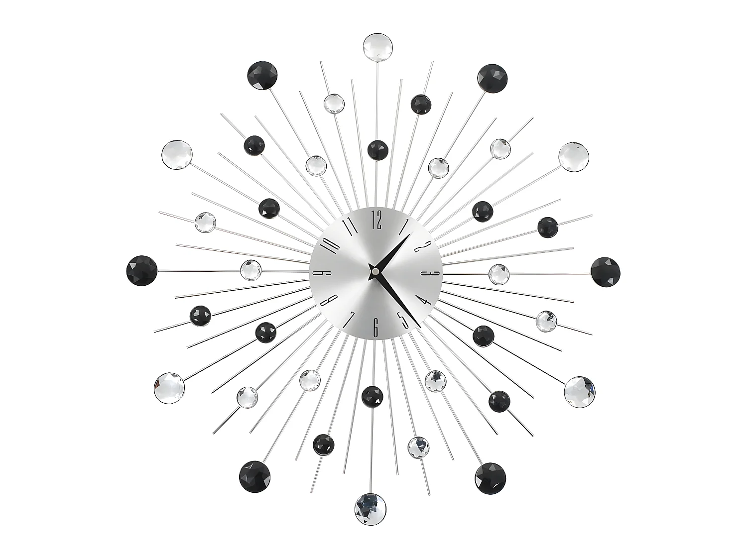 Horloge murale avec mouvement à quartz Design moderne 50 cm WVGQ3445