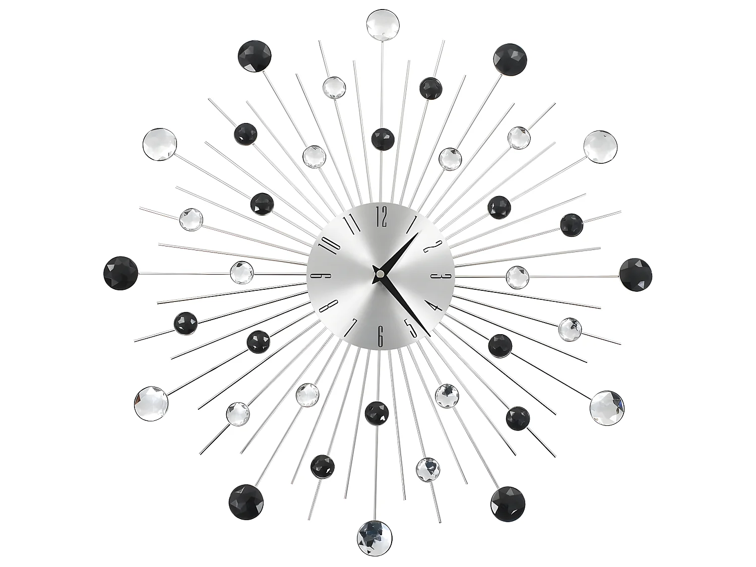 Horloge murale avec mouvement à quartz Design moderne 50 cm WVGQ3445