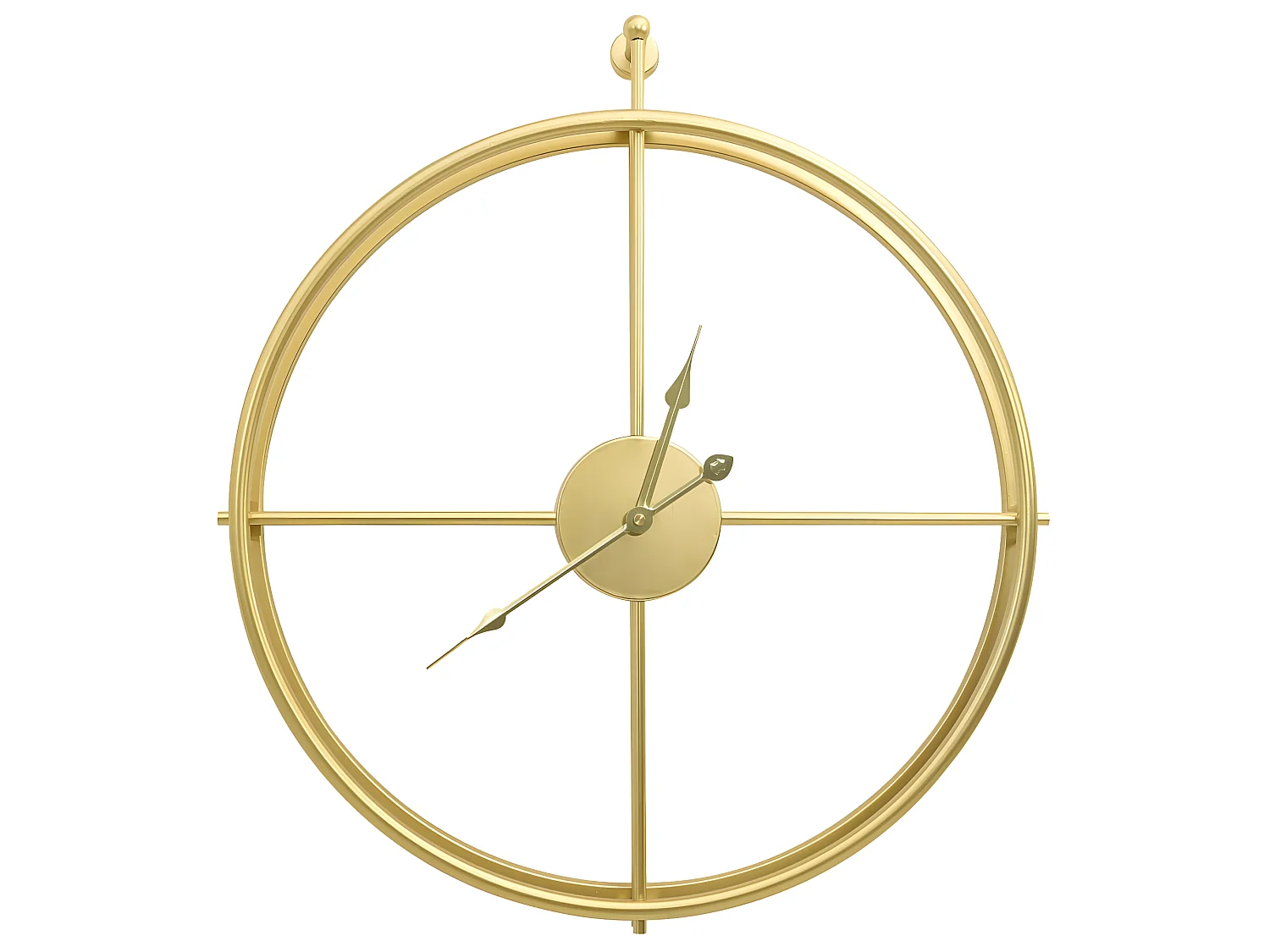 Horloge murale Doré 52 cm Fer WVGQ1515