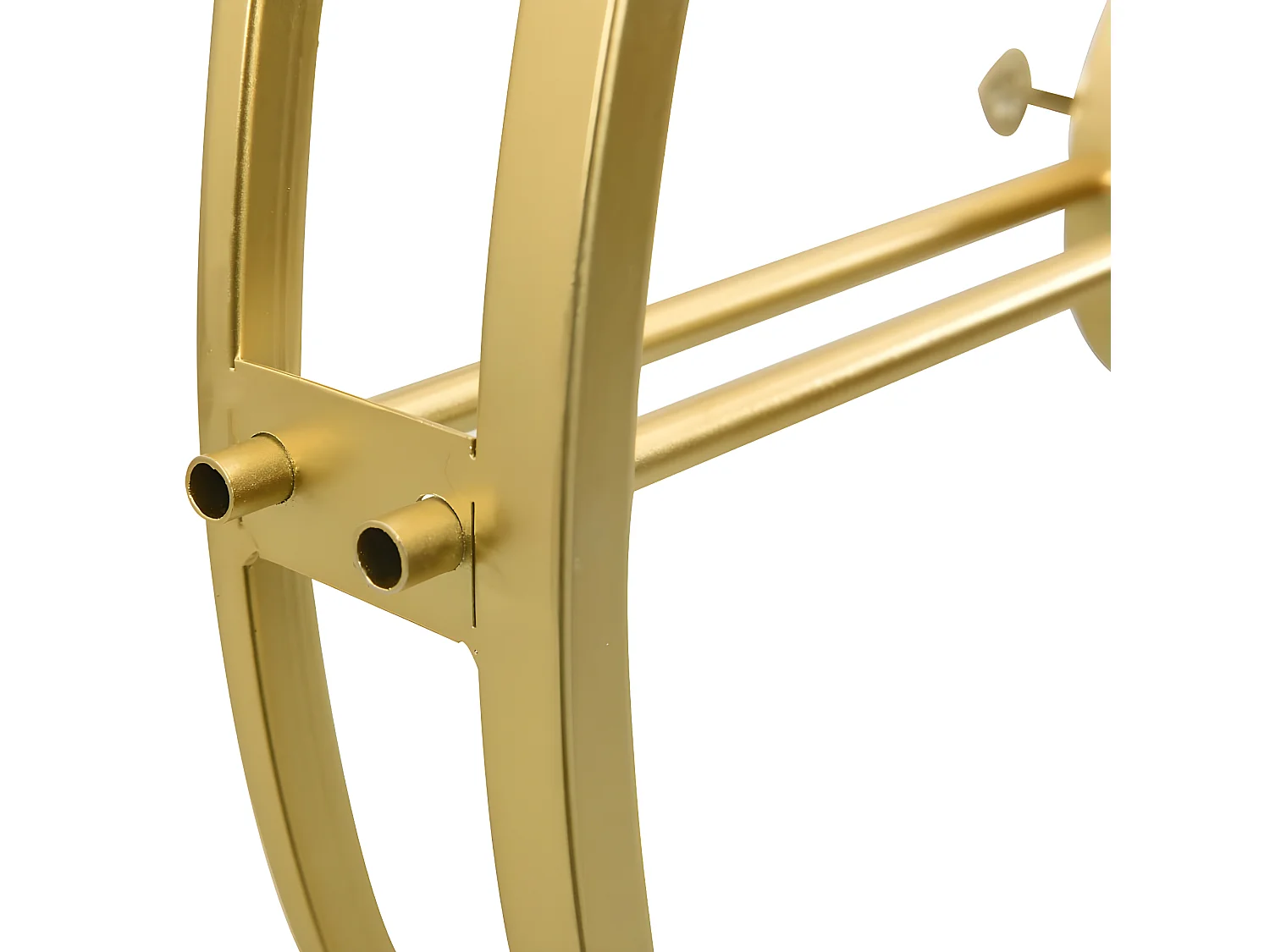 Horloge murale Doré 52 cm Fer WVGQ1515