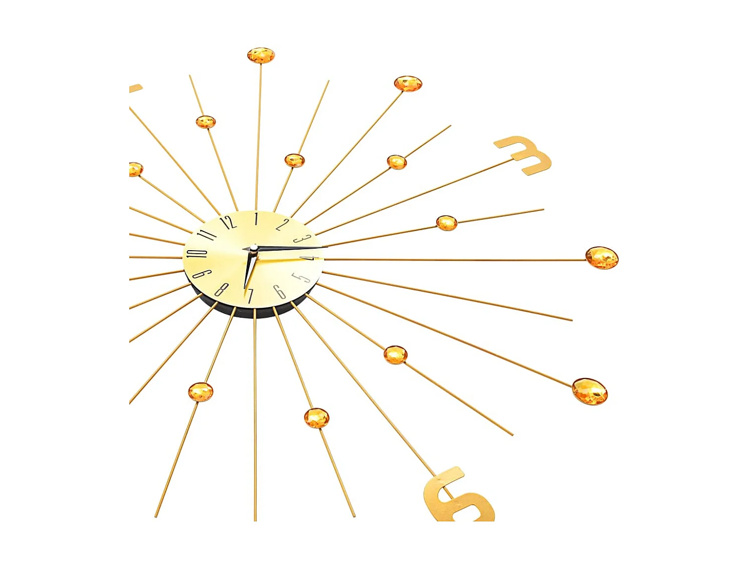 Horloge murale Métal 70 cm Doré WVGQ3121