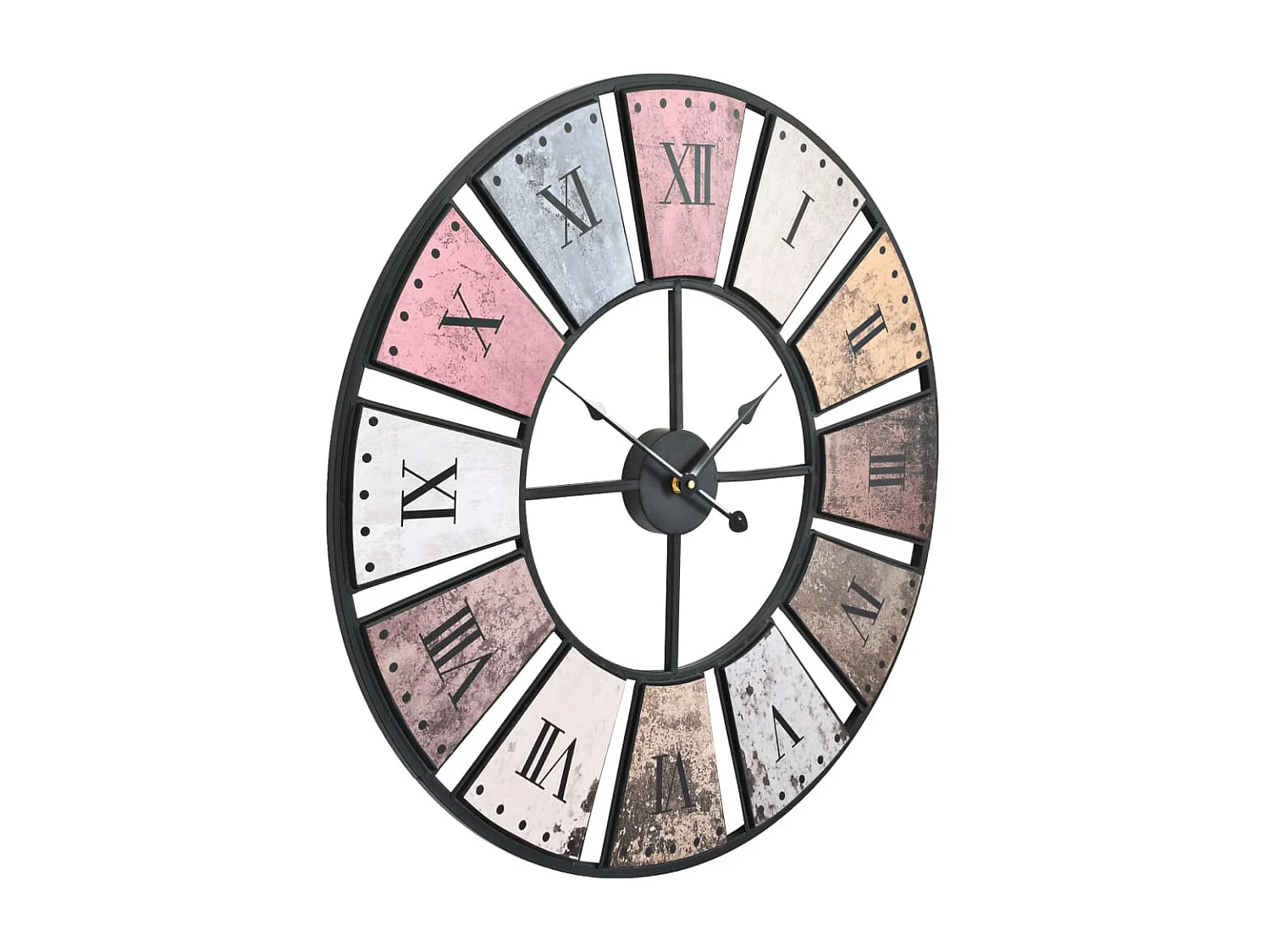 Horloge murale vintage avec mouvement à quartz 60 cm XXL WVGQ3724