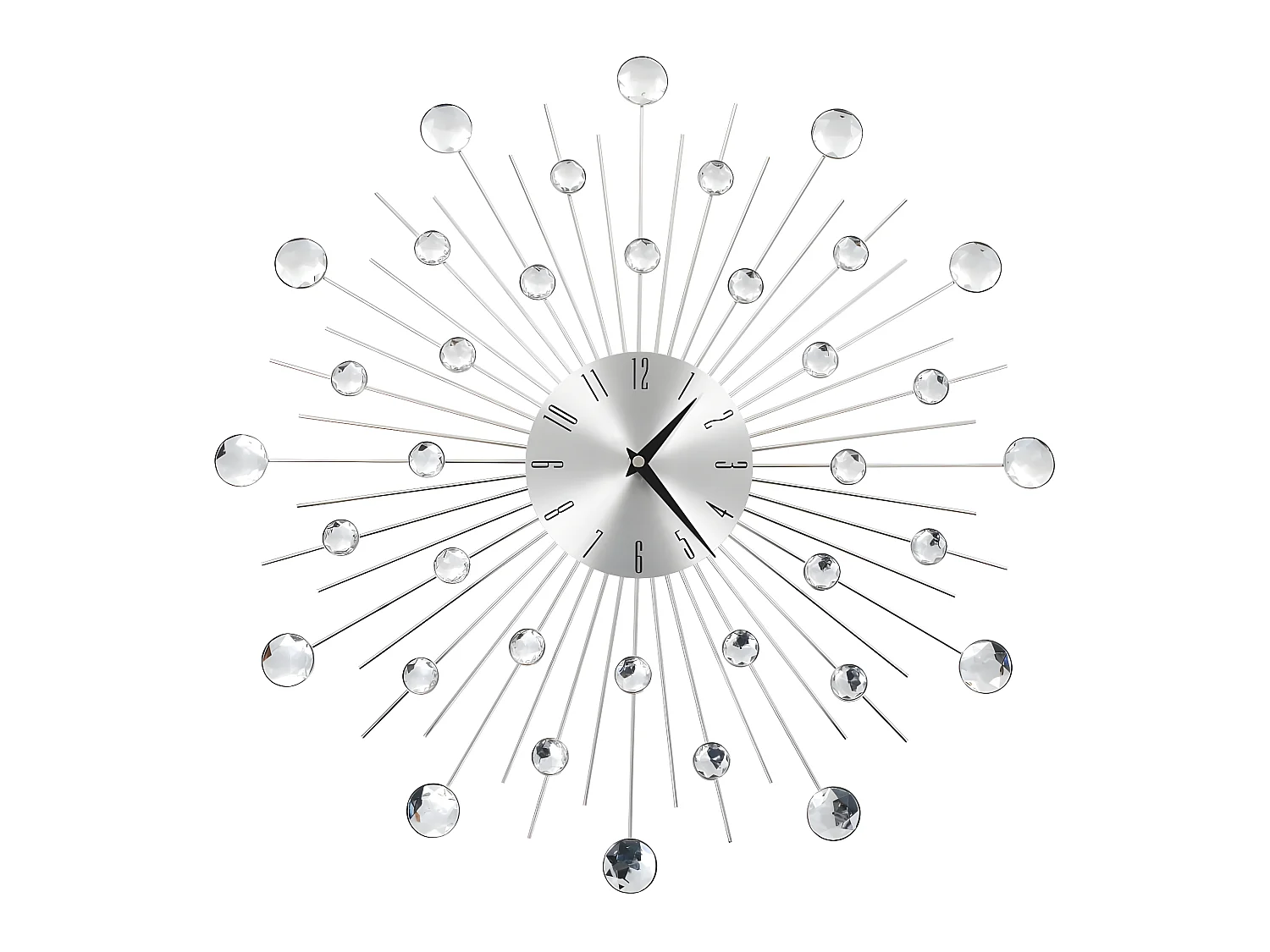 Horloge murale avec mouvement à quartz Design moderne 50 cm WVGQ5627